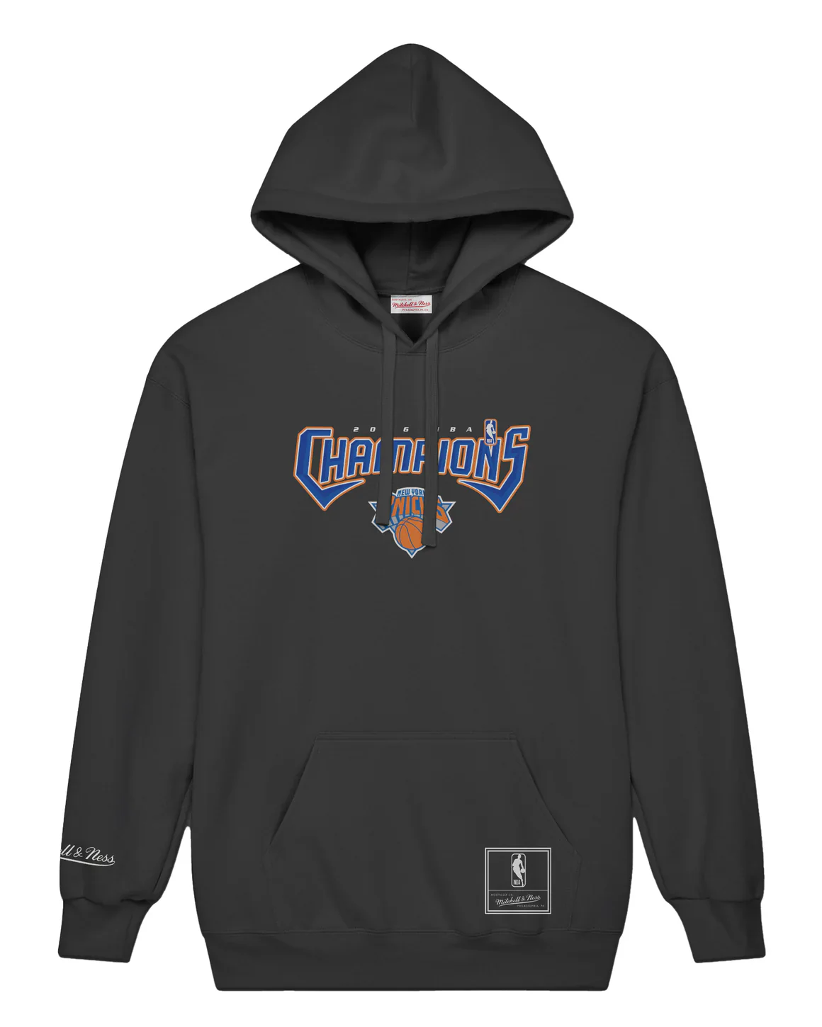 2026 NBA Champions New York Knicks Hoodie - Black - Image 3