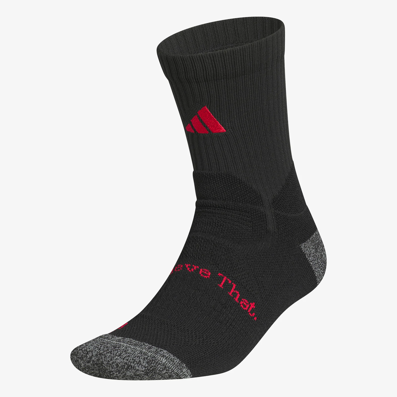 AE Crazylite Crew Socks - Black/Pure Ruby