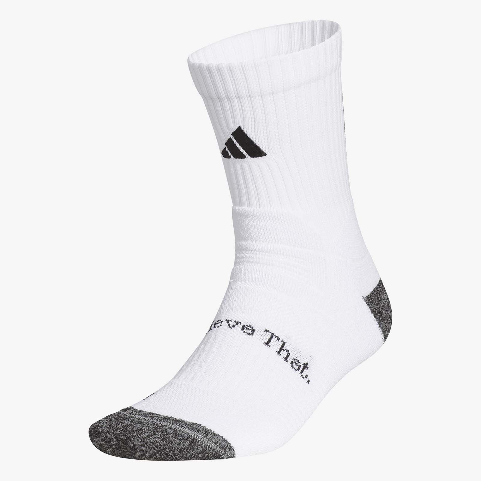 AE Crazylite Crew Socks - White/Black