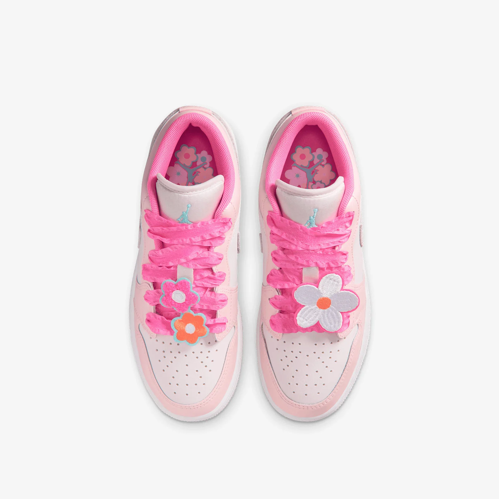 Air Jordan 1 Low SE (GS) - Pink Bloom - Image 4