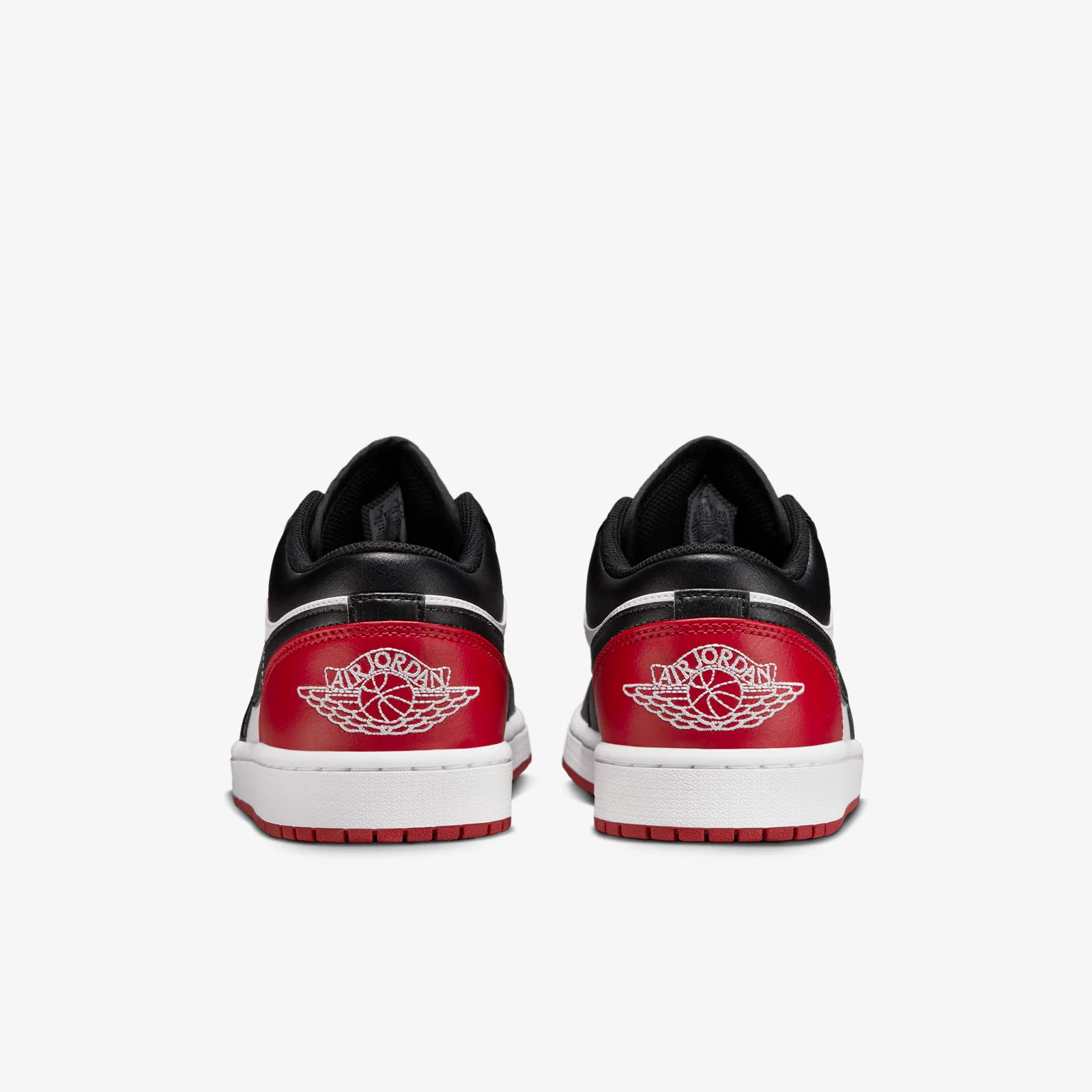 Air Jordan 1 Low - White/Black-Varsity Red - Image 3