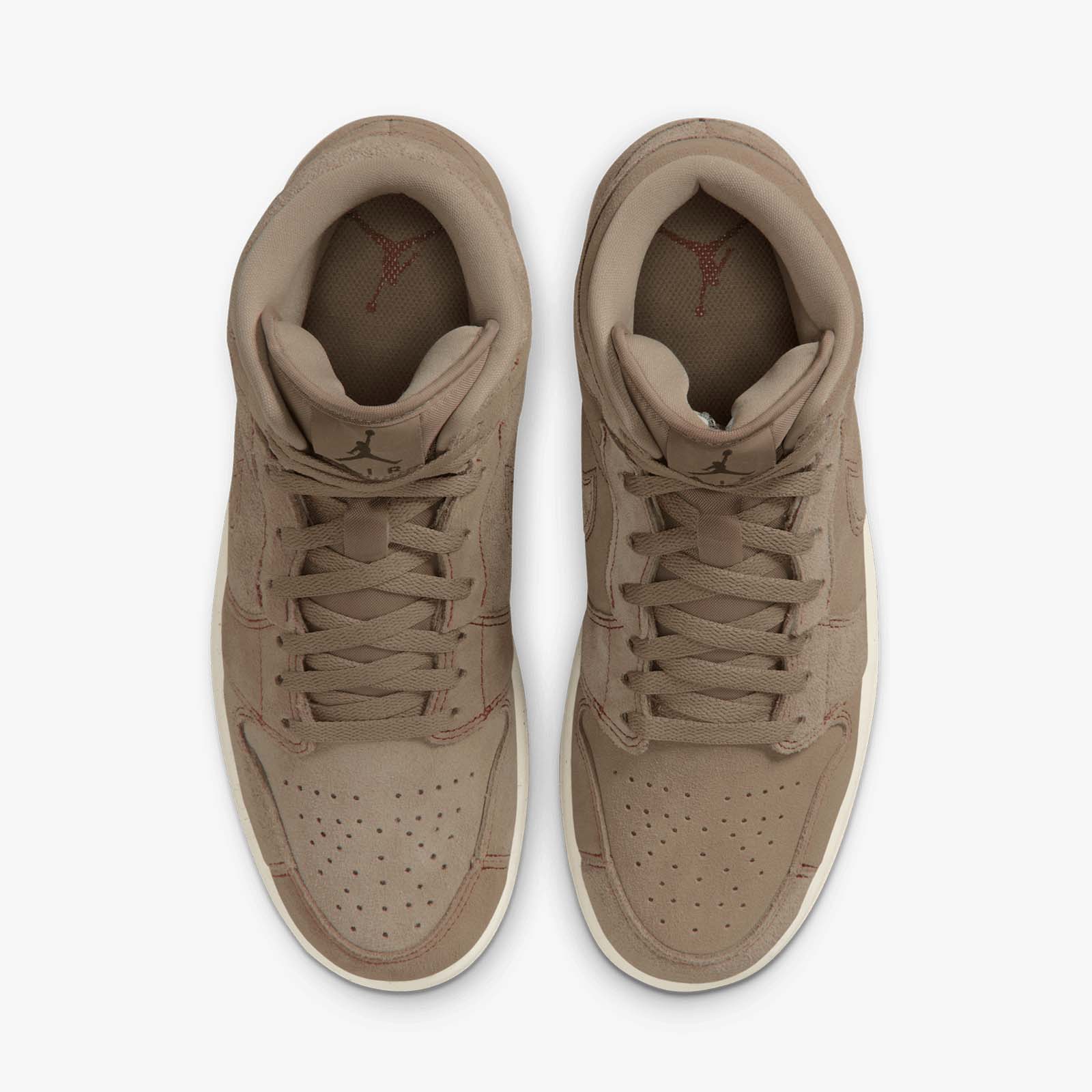 Air Jordan 1 Mid SE Craft- 'Khaki' - Image 5