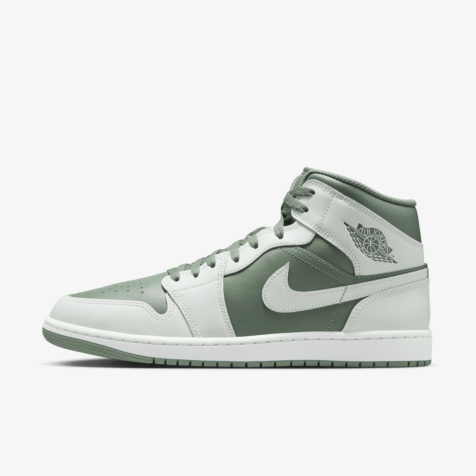 Air Jordan 1 Mid - Summit White/Vintage Lichen