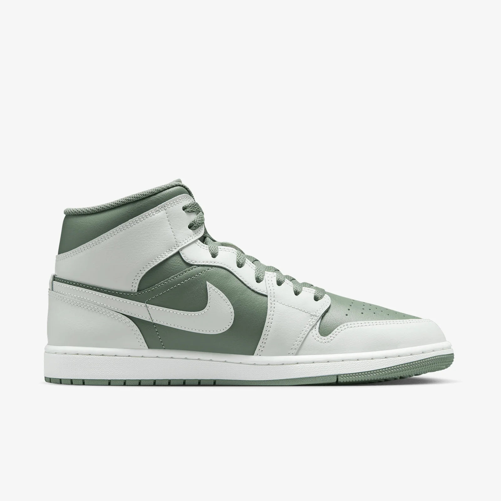 Air Jordan 1 Mid - Summit White/Vintage Lichen - Image 2