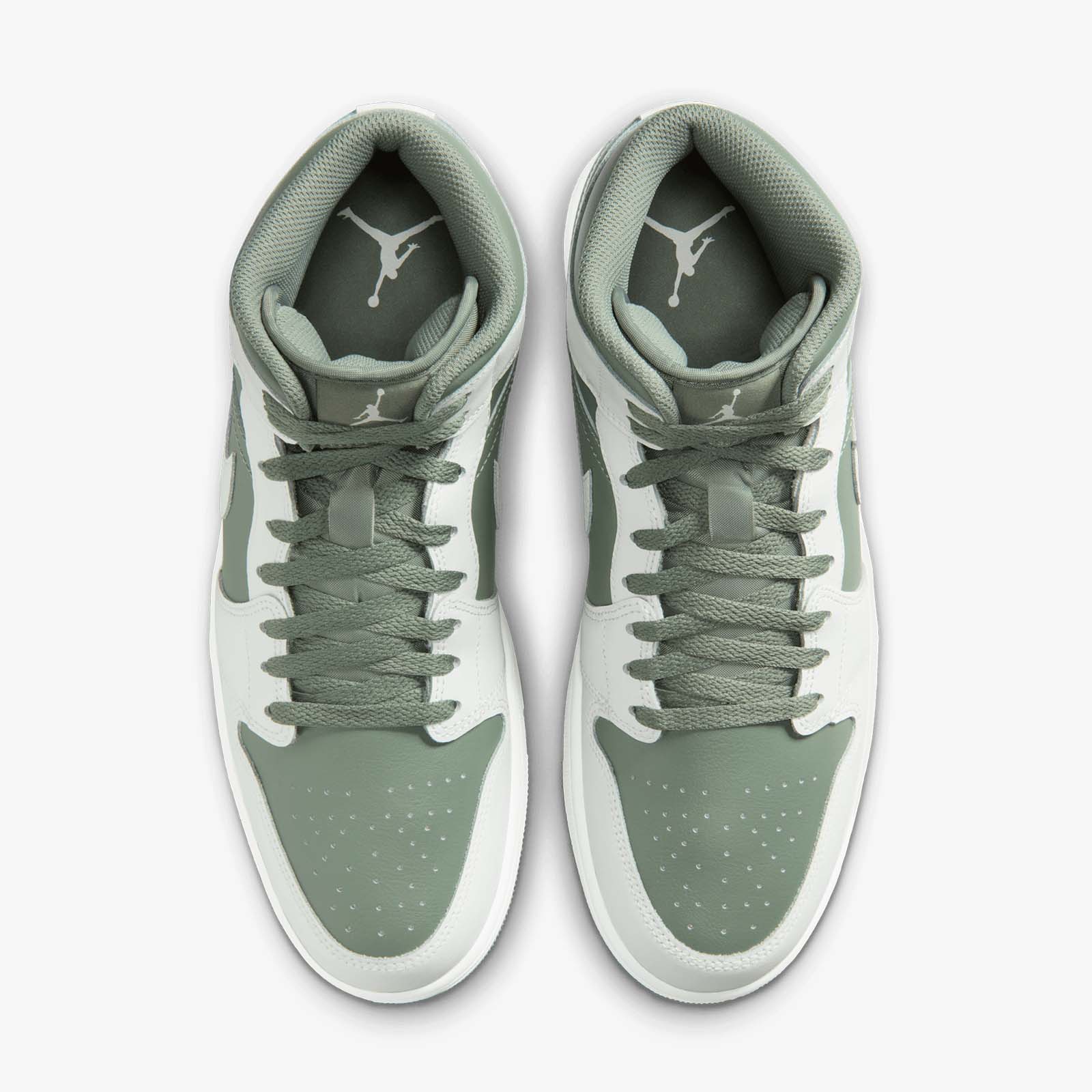 Air Jordan 1 Mid - Summit White/Vintage Lichen - Image 5
