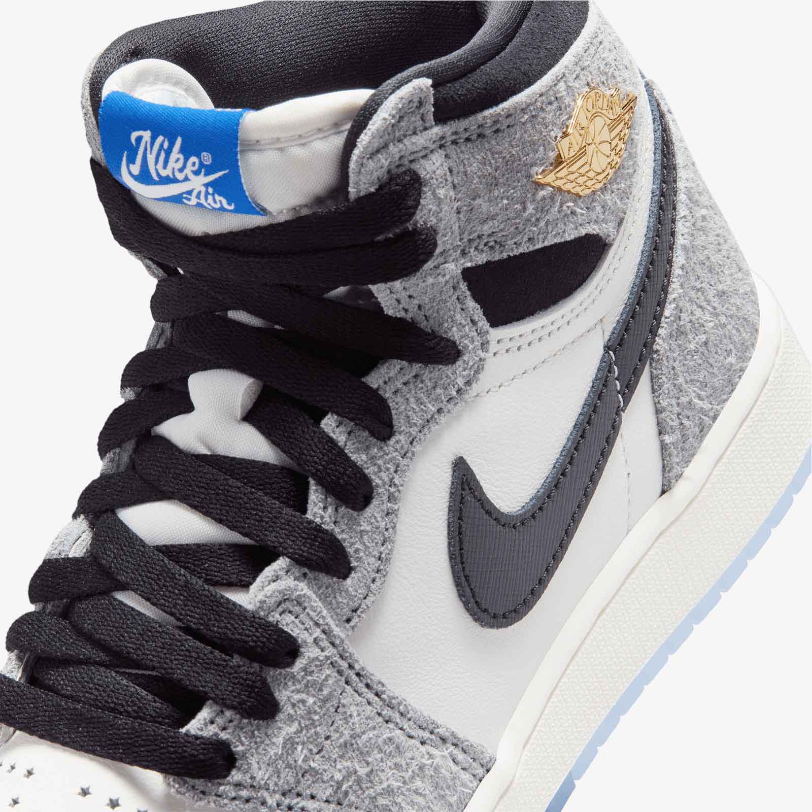 Air Jordan 1 Retro High OG (GS) - 'Cool Grey' - Image 7