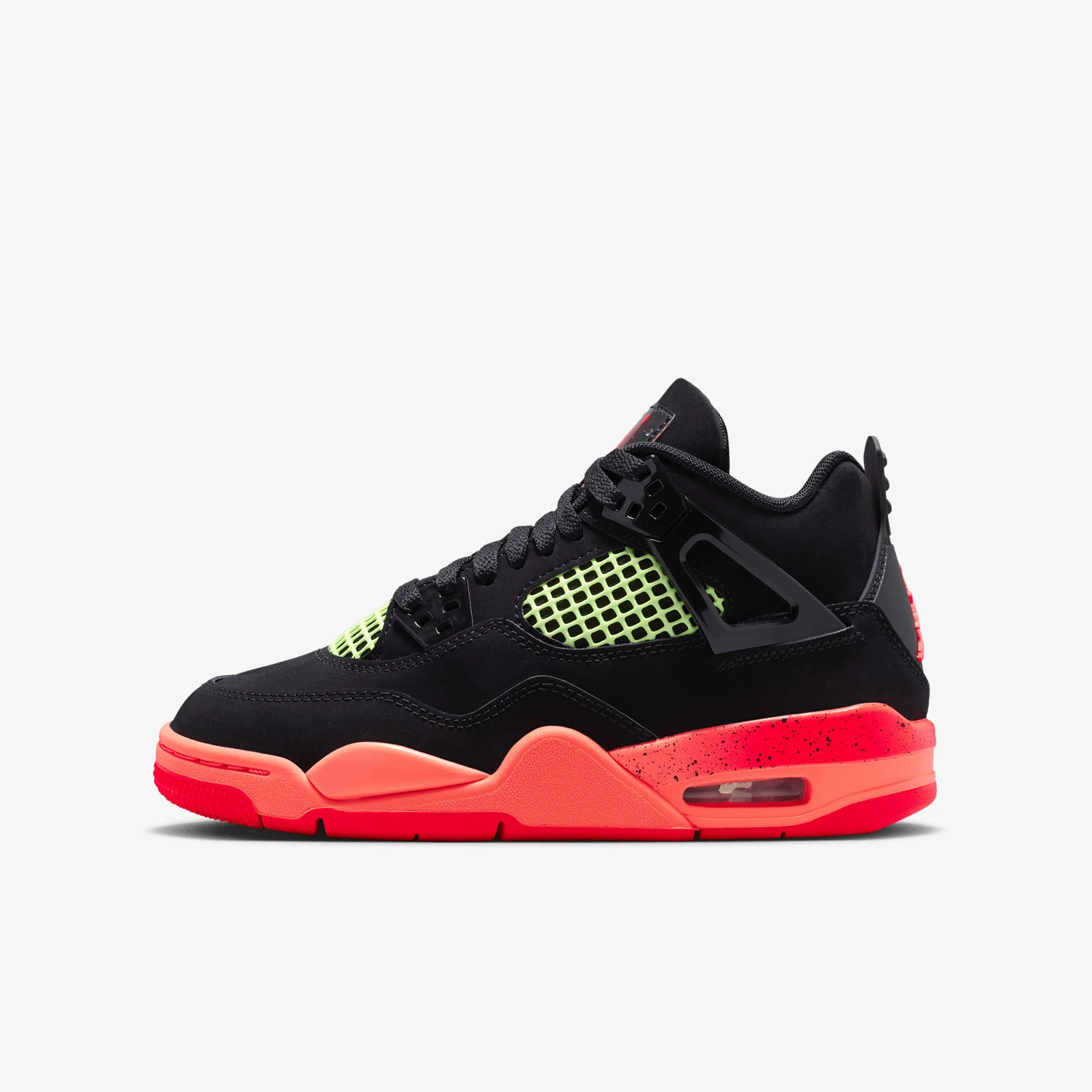 Air Jordan 4 Retro (GS) - Black/Infrared 23