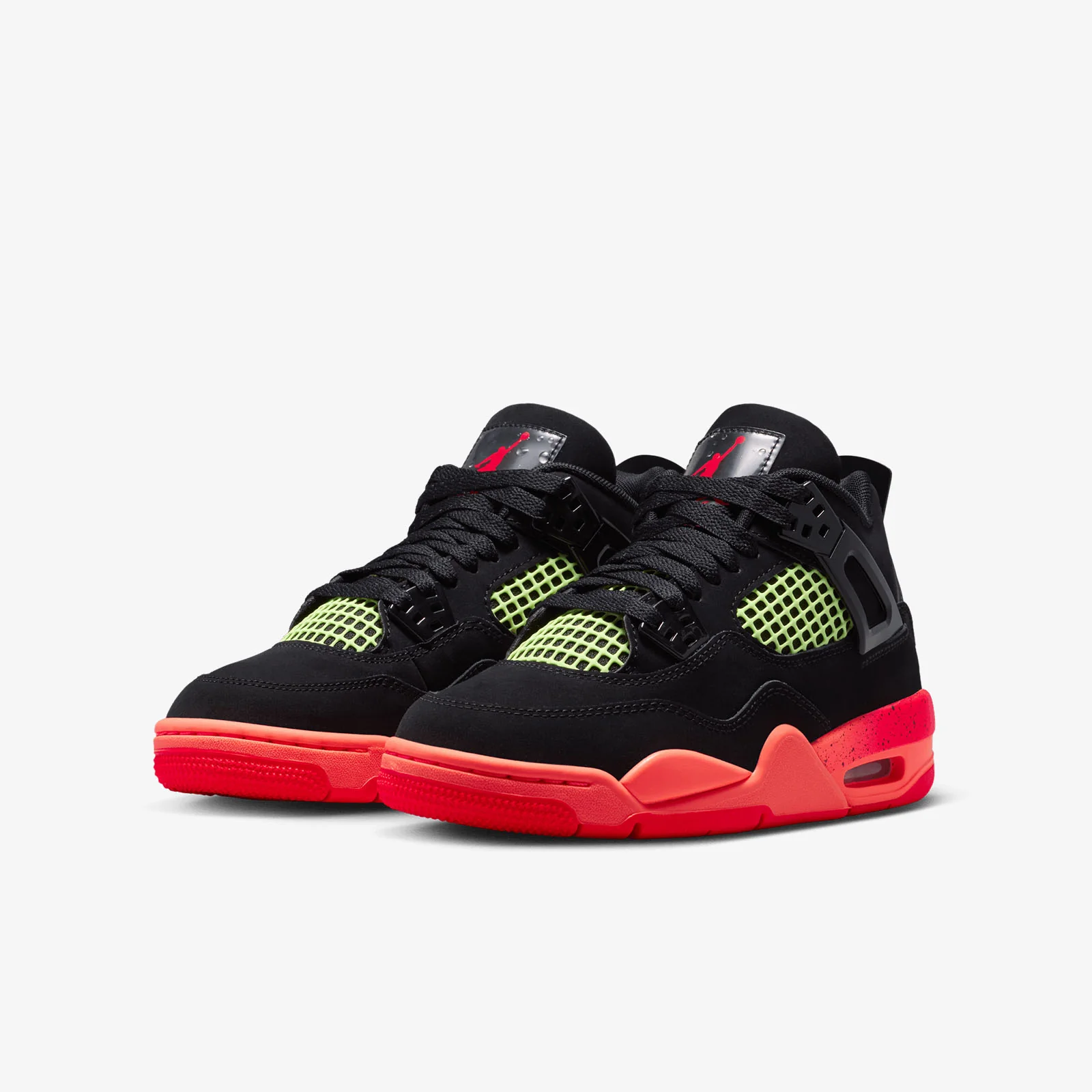 Air Jordan 4 Retro (GS) - Black/Infrared 23 - Image 4