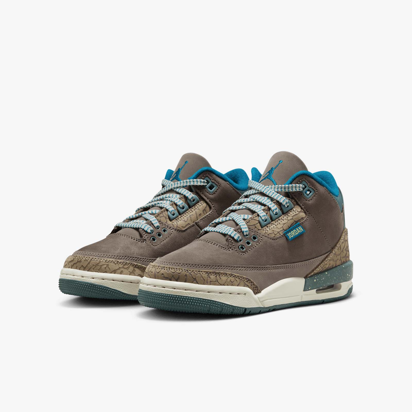 Air Jordan III Retro (GS) - 'Olive Grey' - Image 5