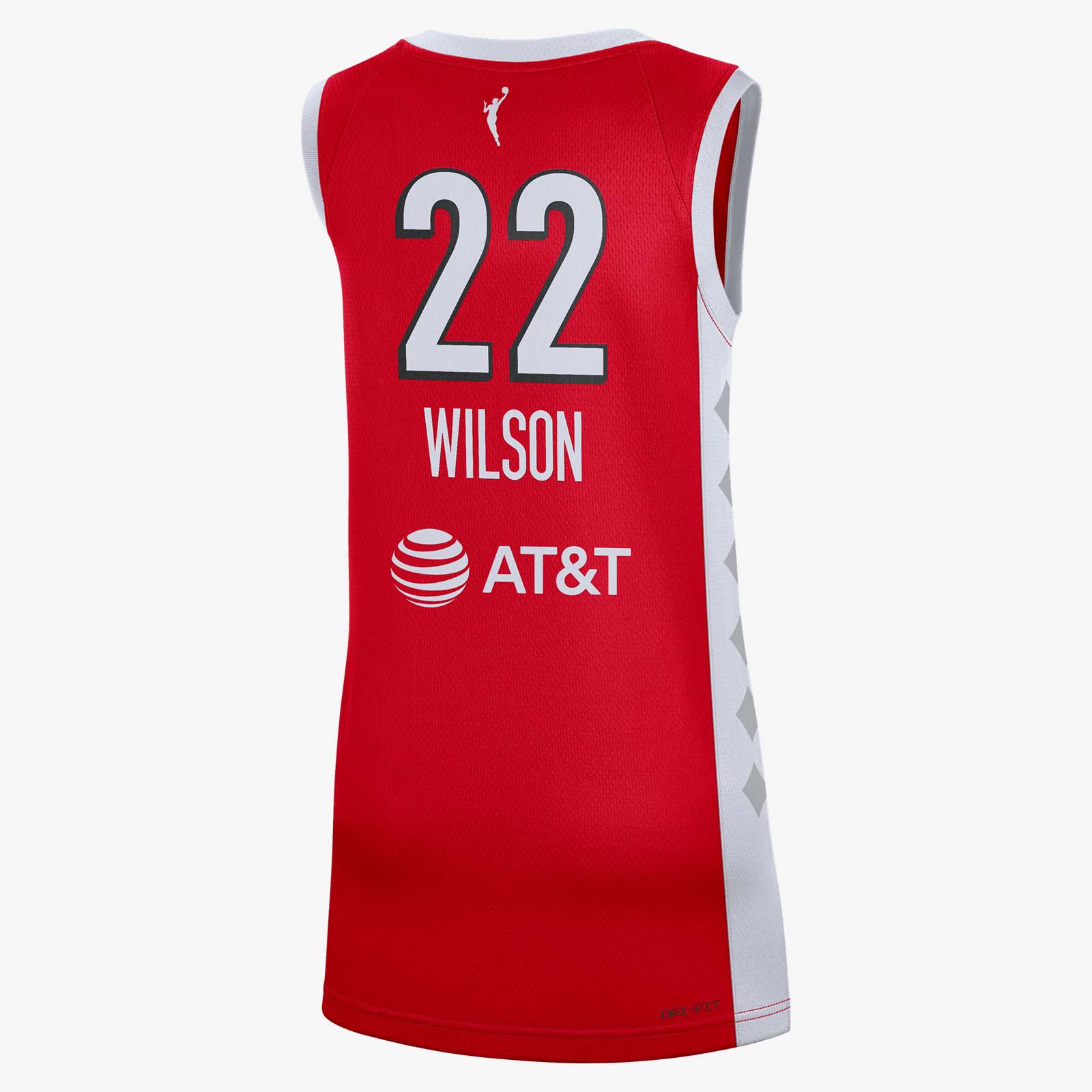 A'ja Wilson Las Vegas Aces Victory Edition Swingman Jersey - Red - Image 2