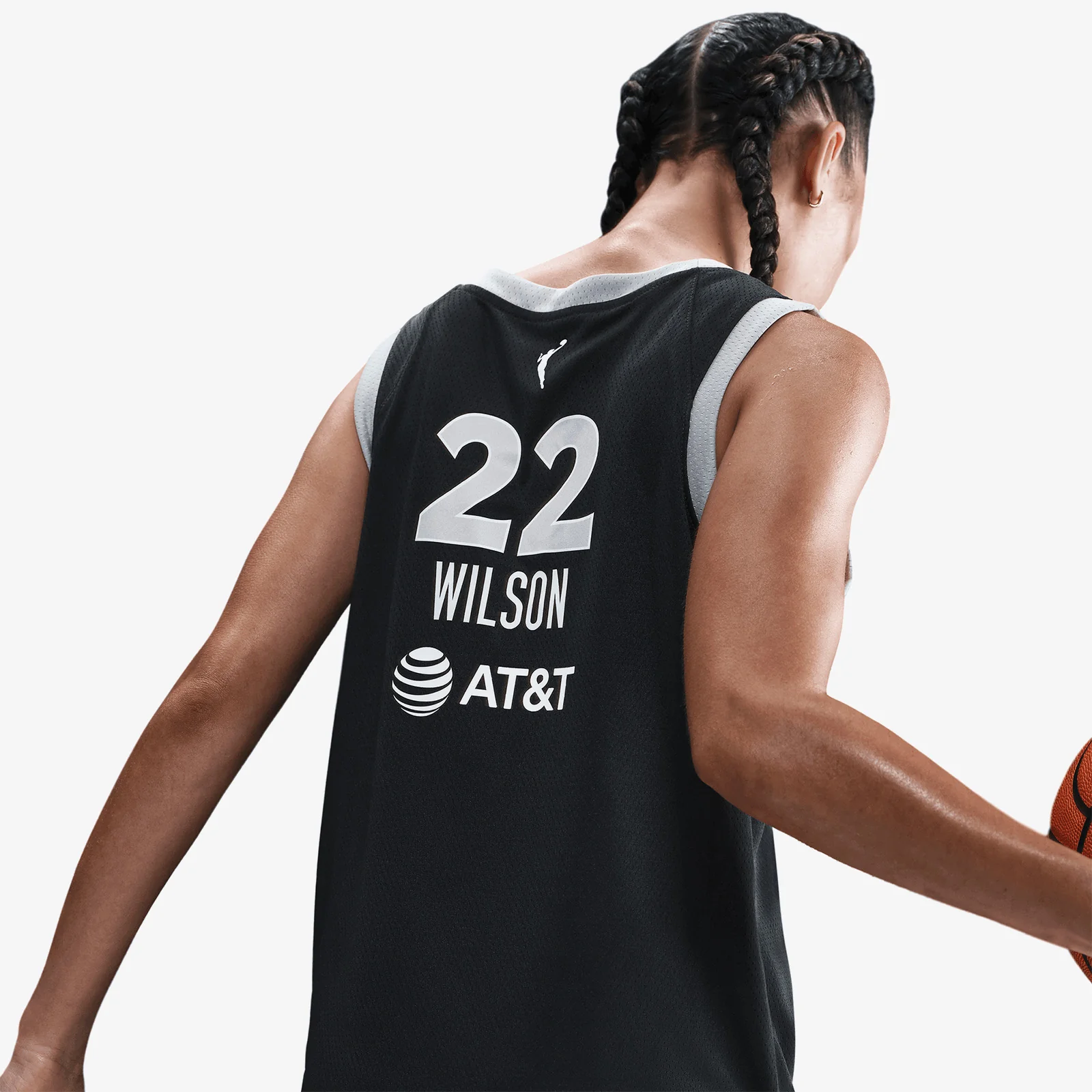 A'ja Wilson Las Vegas Aces Victory Edition Women's Swingman Jersey - Black - Image 6