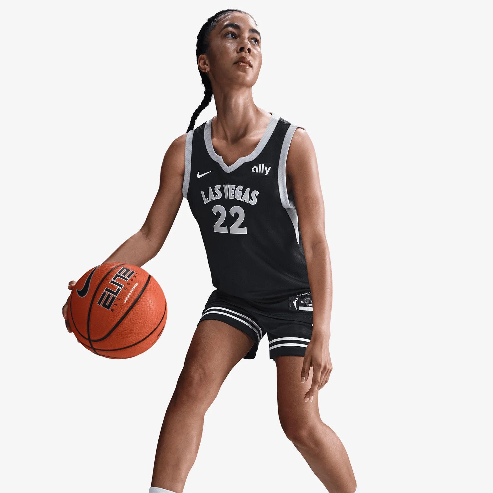 A'ja Wilson Las Vegas Aces Victory Edition Women's Swingman Jersey - Black - Image 7