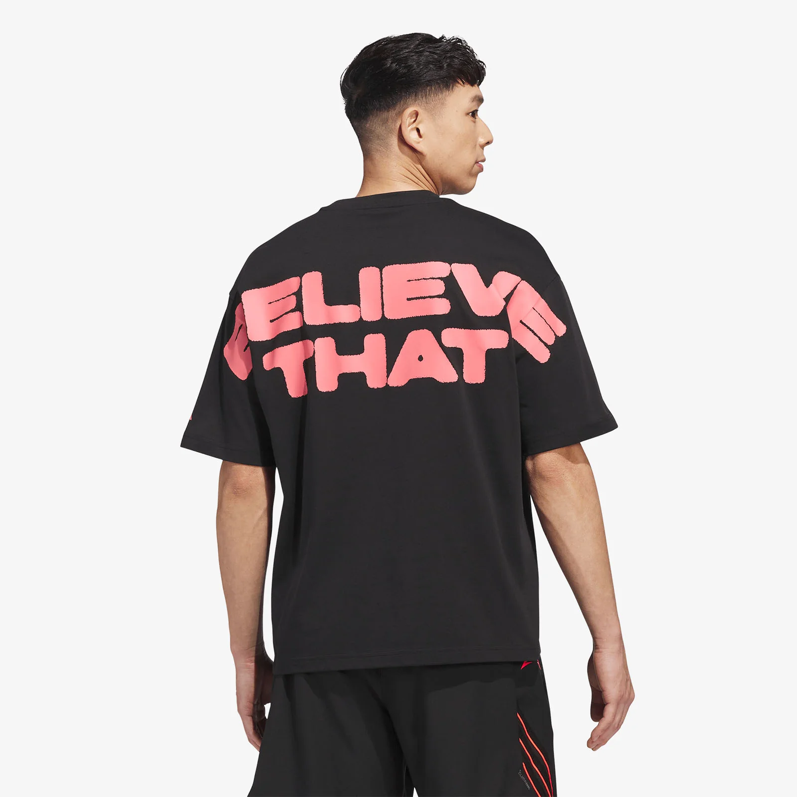 Anthony Edwards 'Believe That' Tee - Black - Image 3