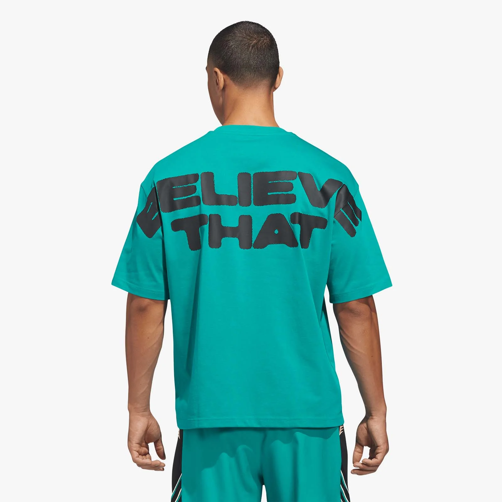 Anthony Edwards 'Believe That' Tee - Equipment Green - Image 2