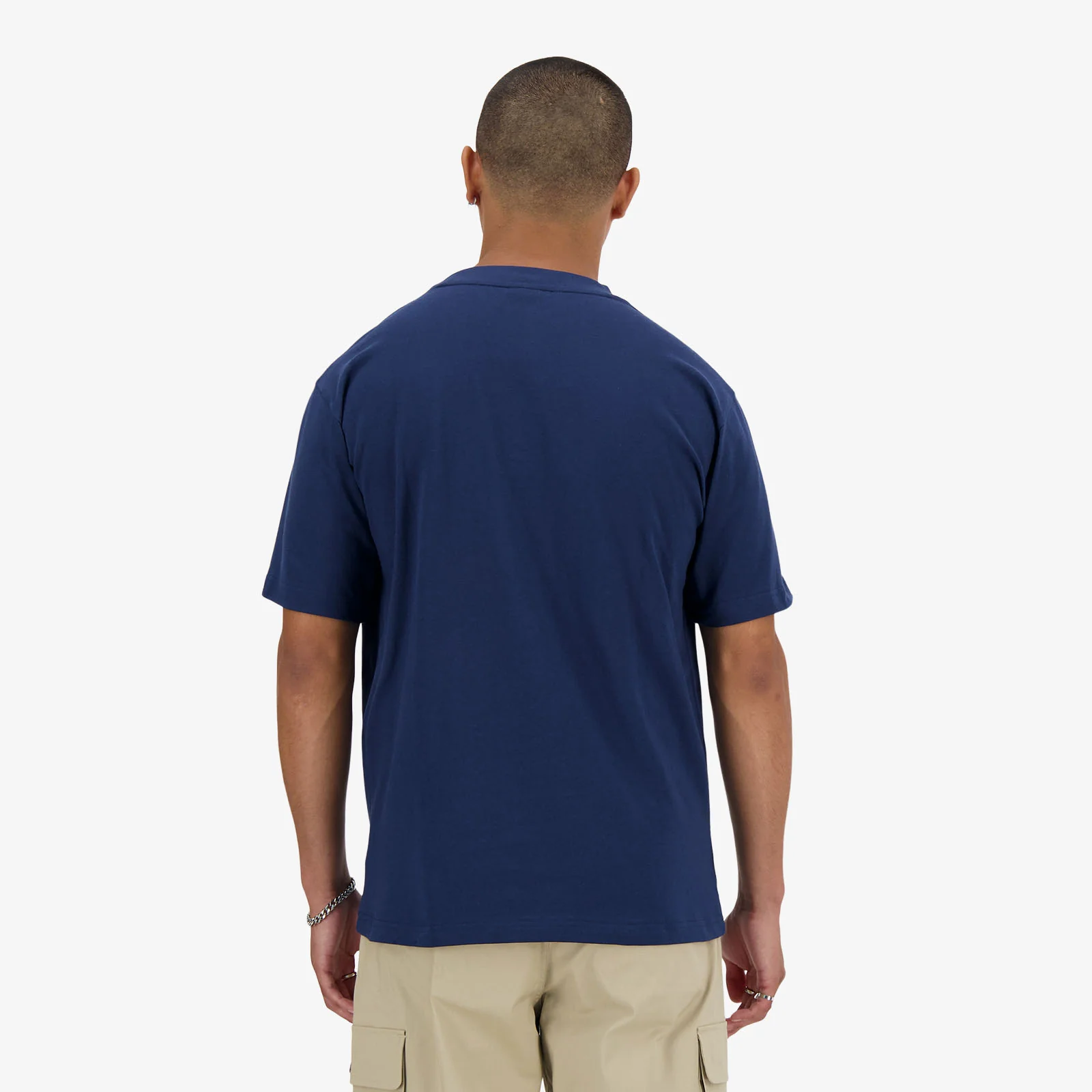 Athletics Cotton T-Shirt - Navy - Image 2