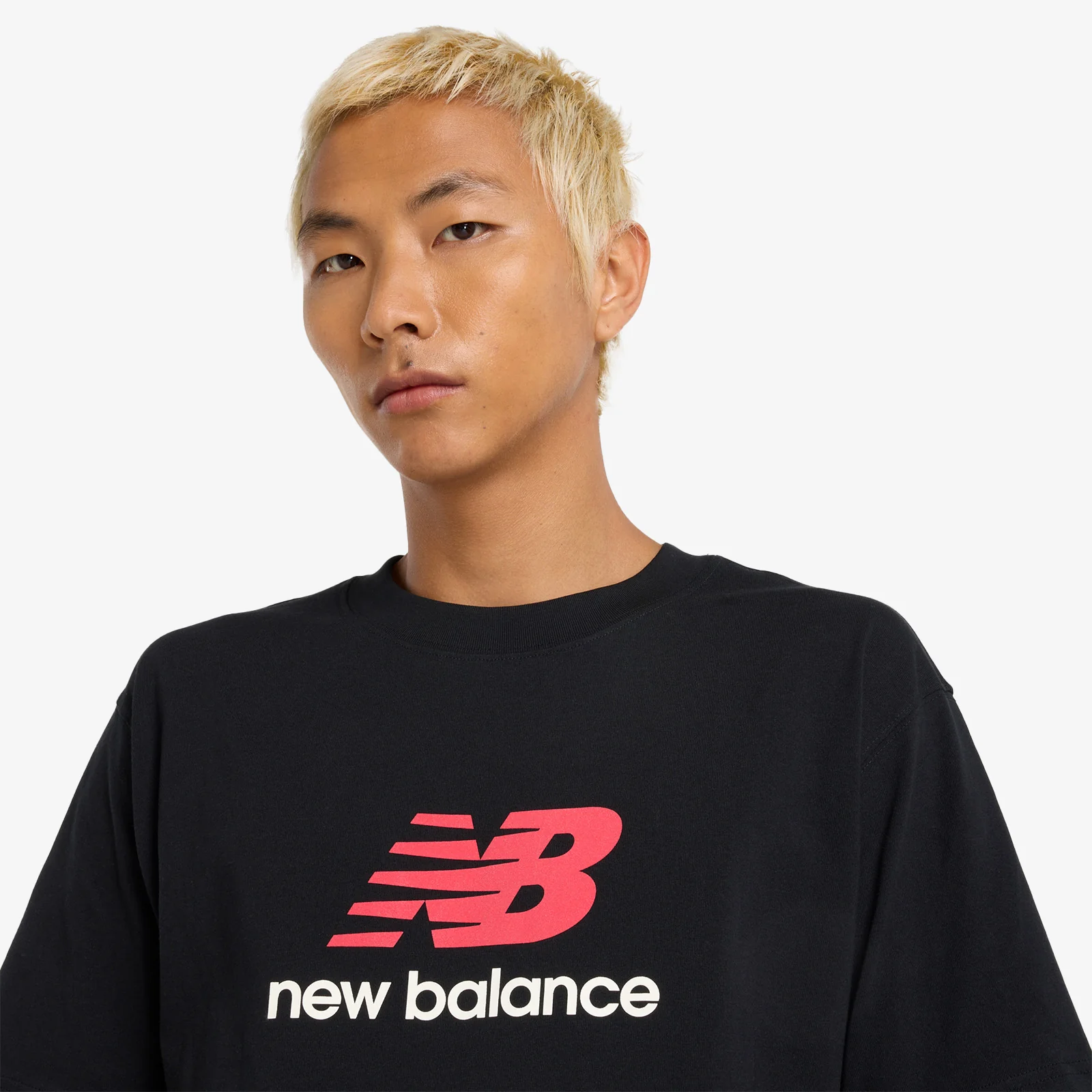 Athletics Logo T-Shirt - Black - Image 3
