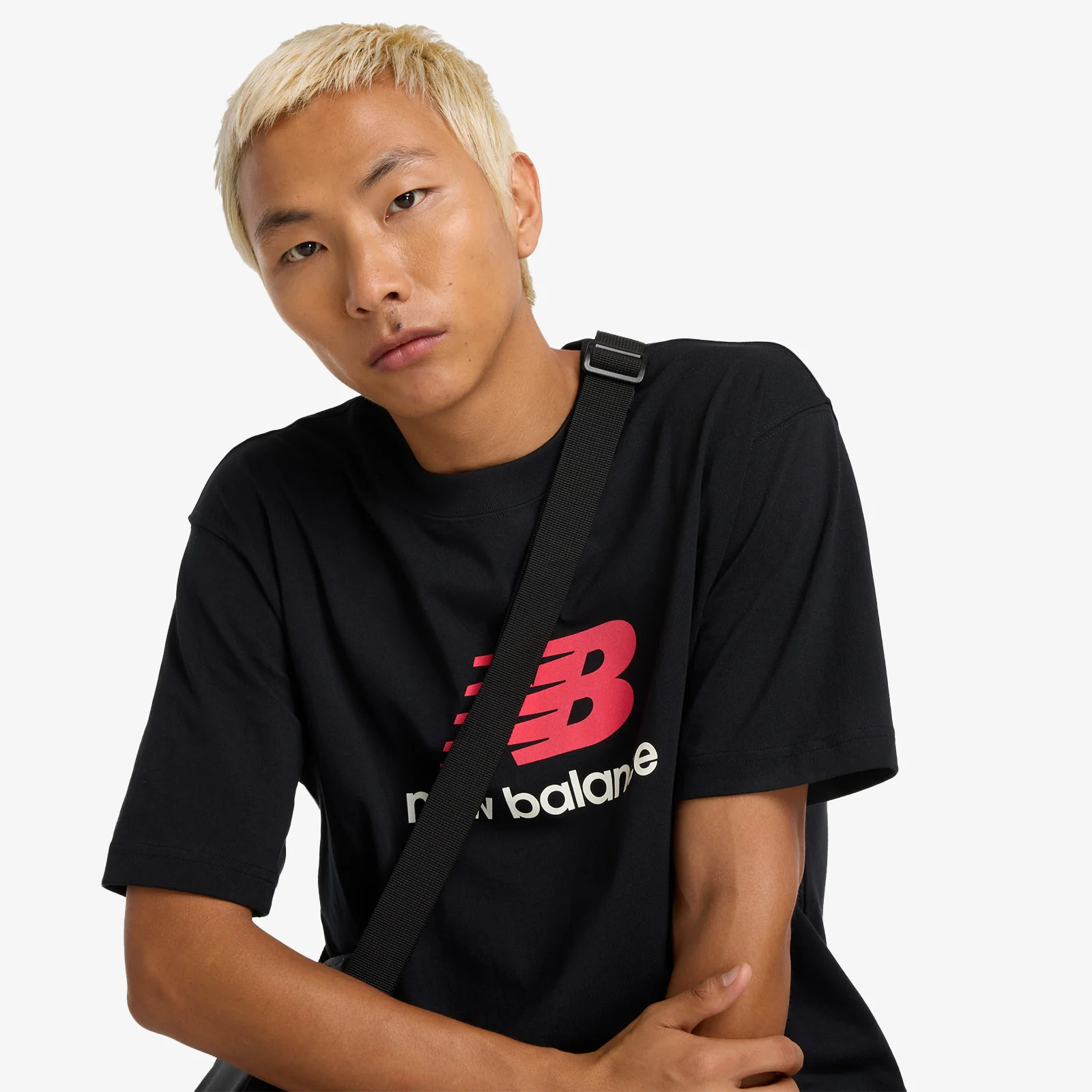Athletics Logo T-Shirt - Black - Image 4