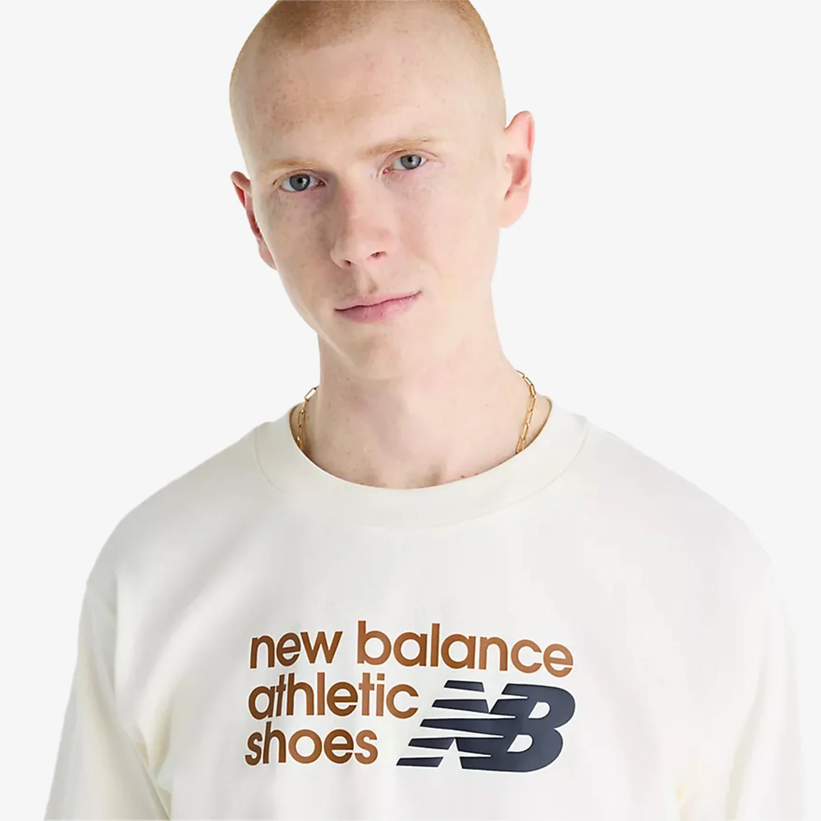 Athletics Premium Relaxed Logo T-Shirt - Angora - Image 3