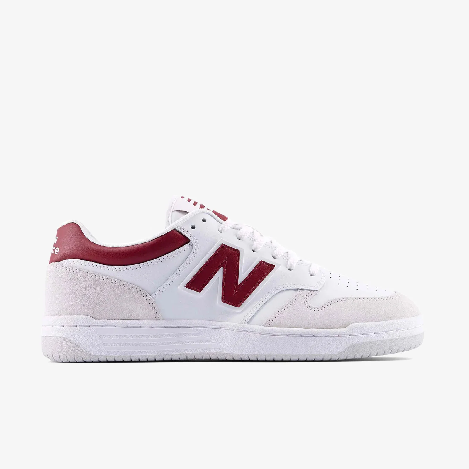 BB480 - White/Burgundy - Image 2