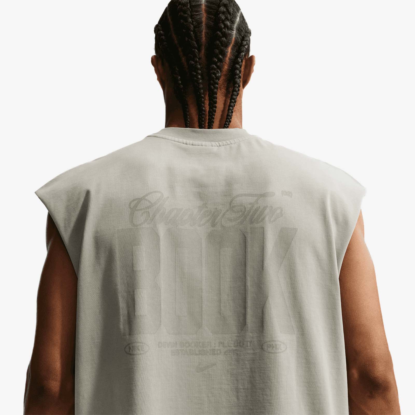 Book Standard Issue Dri-FIT Basketball Tank - Dark Stucco - Image 3