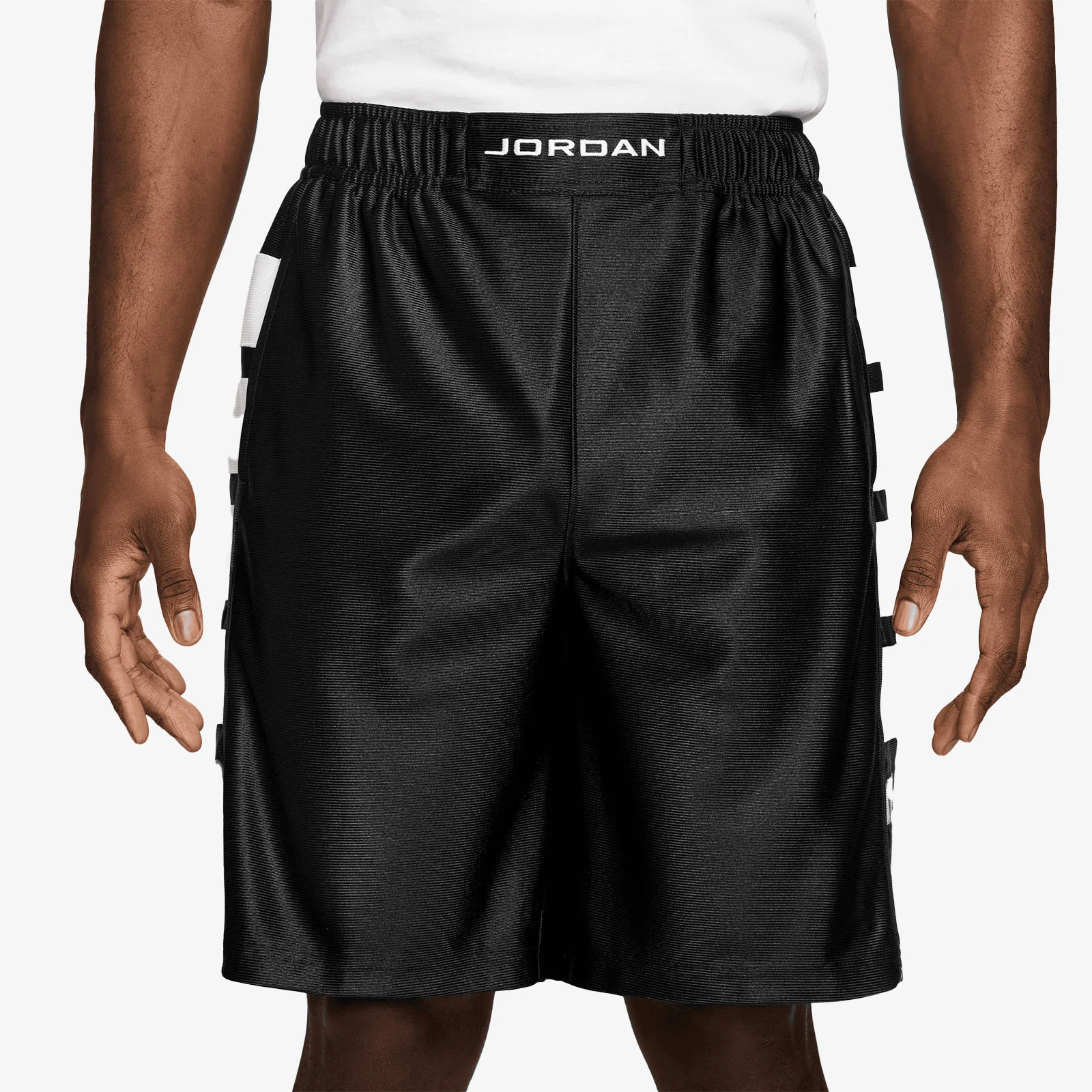 Brooklyn Cat Scratch Shorts - Black/White - Image 4