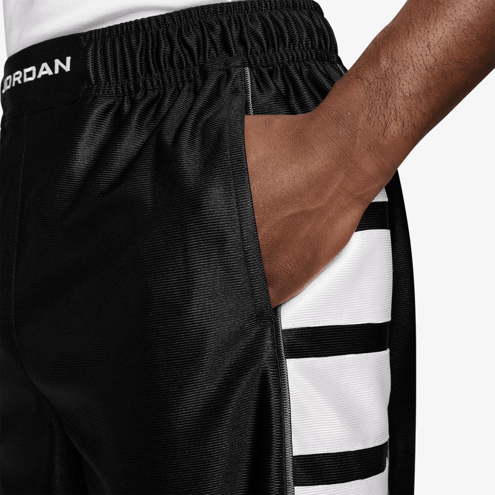 Brooklyn Cat Scratch Shorts - Black/White - Image 6