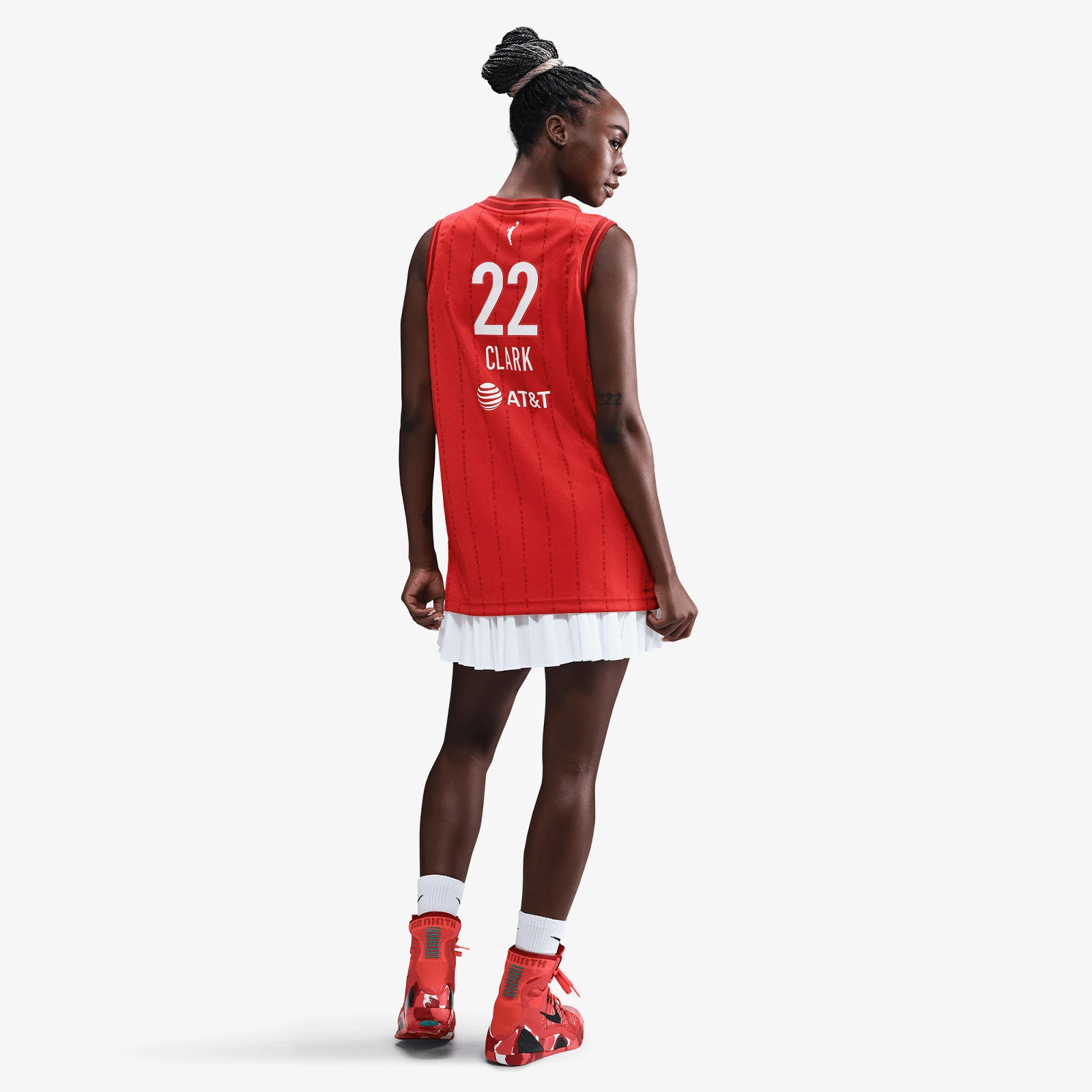 Caitlin Clark Indiana Fever Victory Edition Women's Swingman Jersey - Red - Image 4