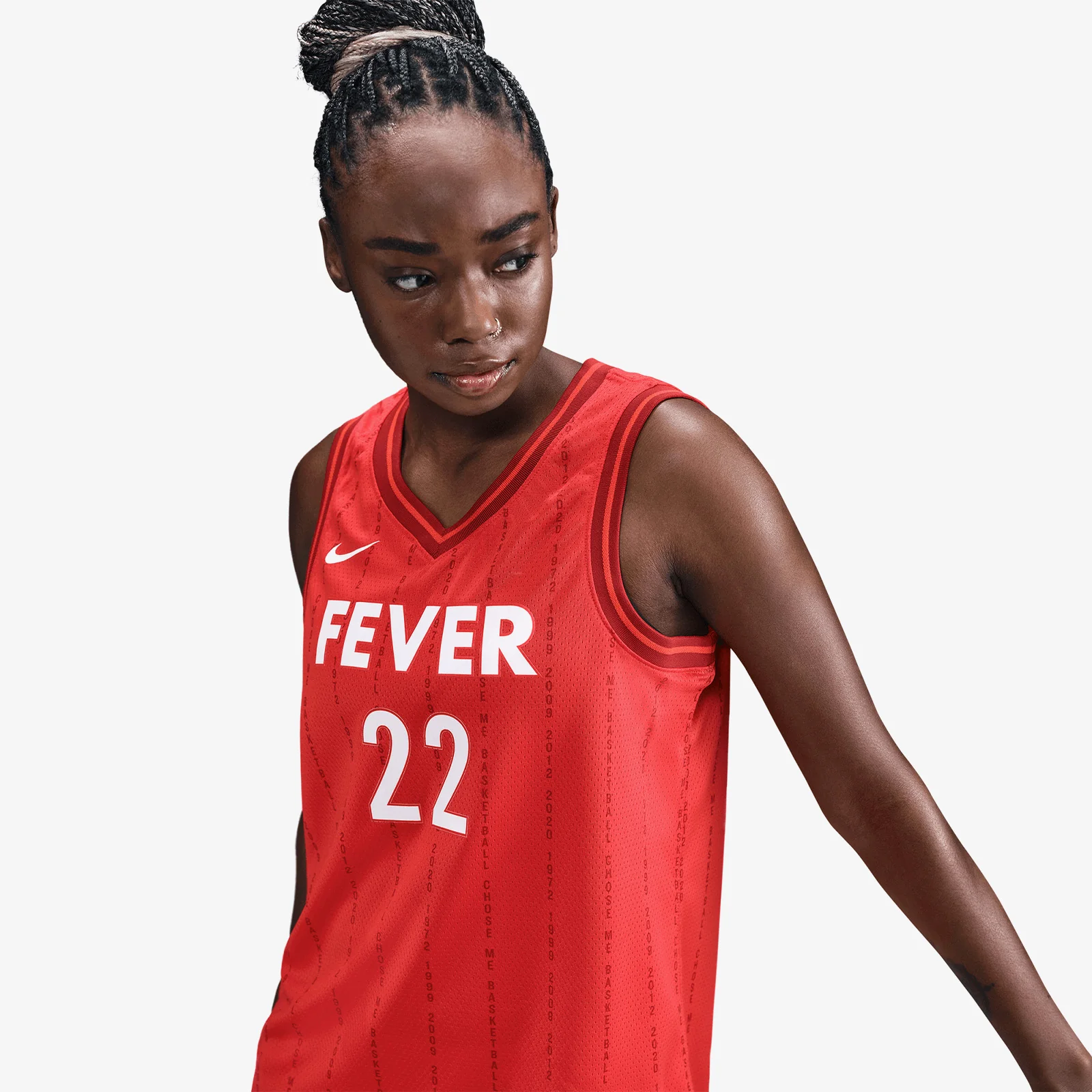 Caitlin Clark Indiana Fever Victory Edition Women's Swingman Jersey - Red - Image 6