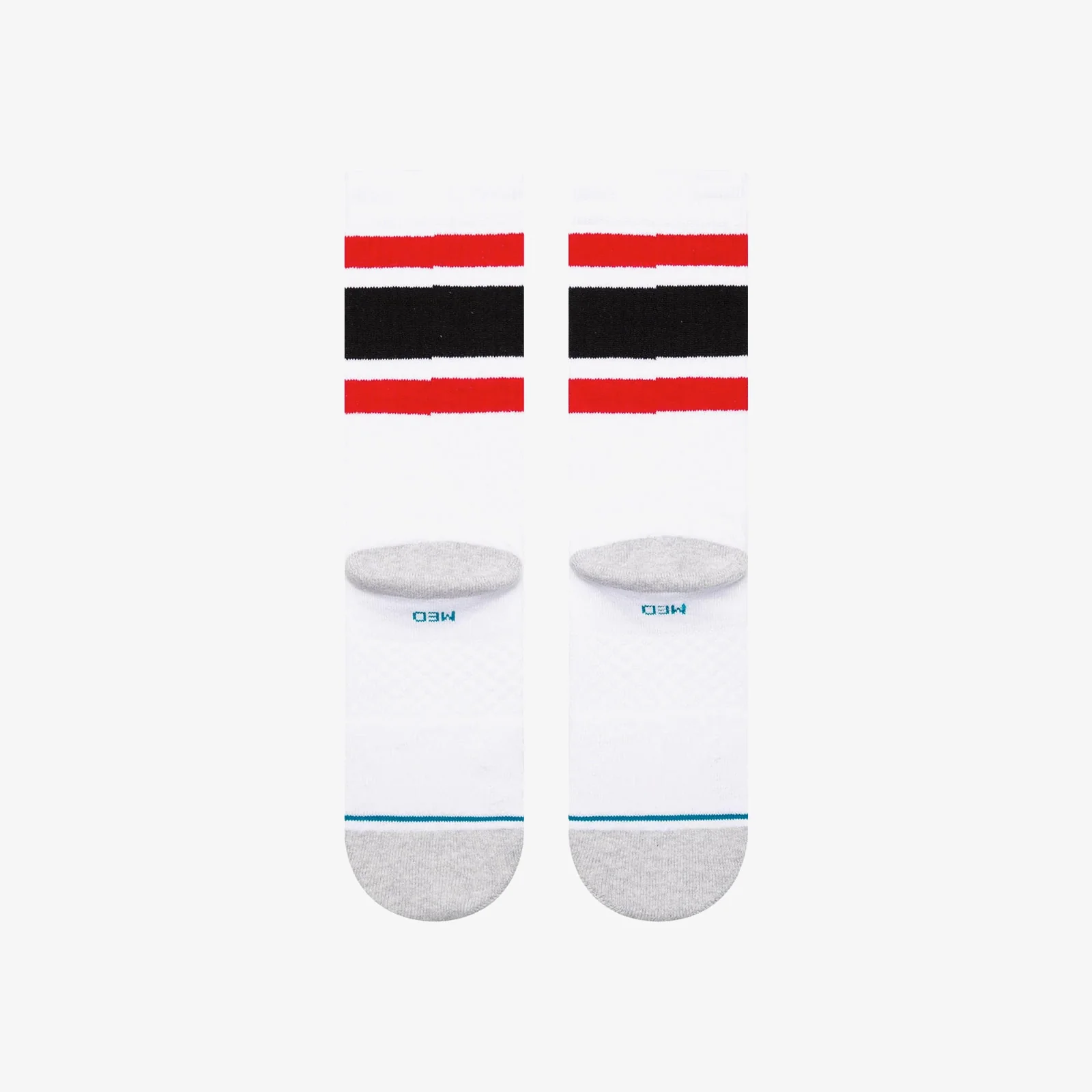 Chicago Bulls Tube Crew Socks - White - Image 3
