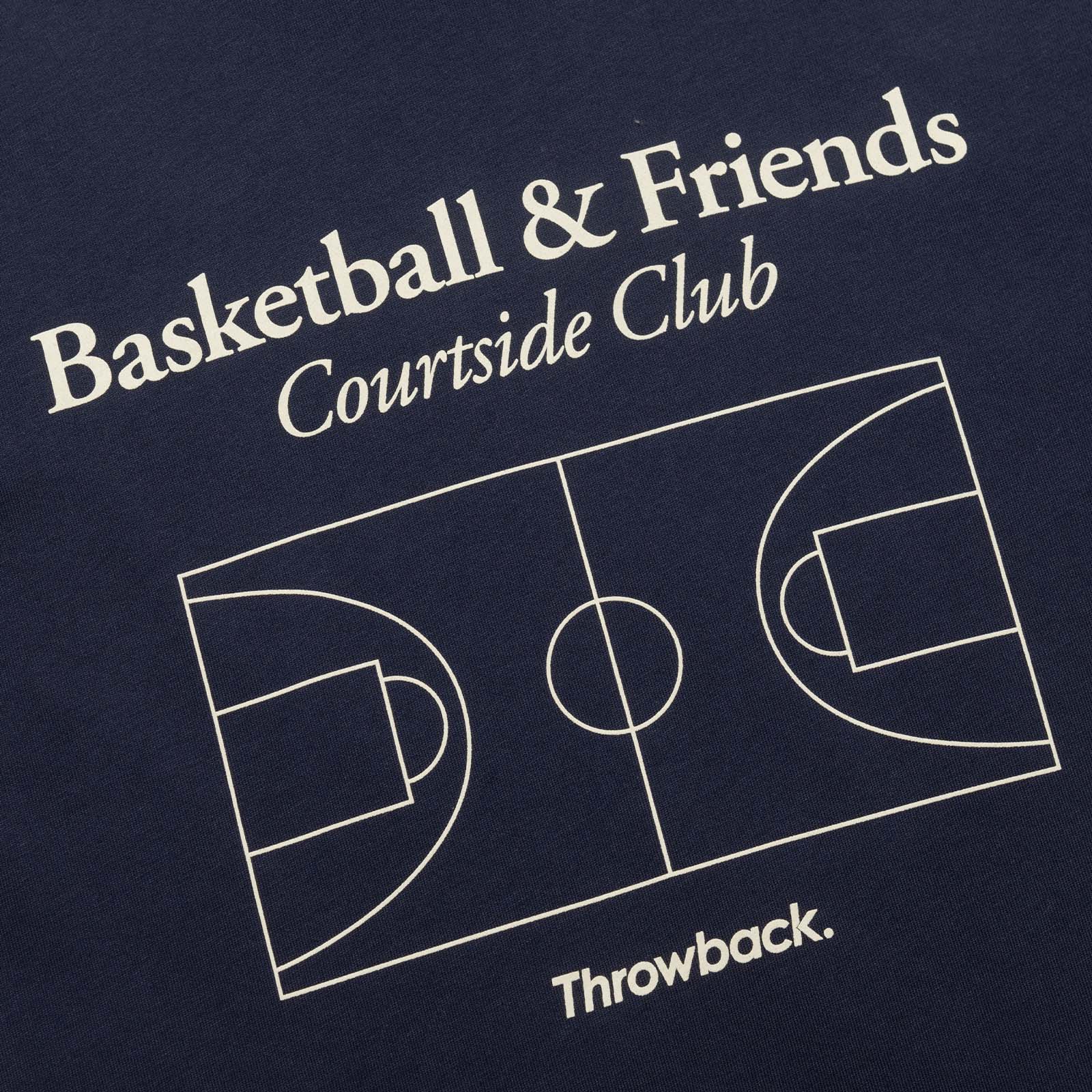 Courtside Club T-Shirt - Neptune Blue - Image 3