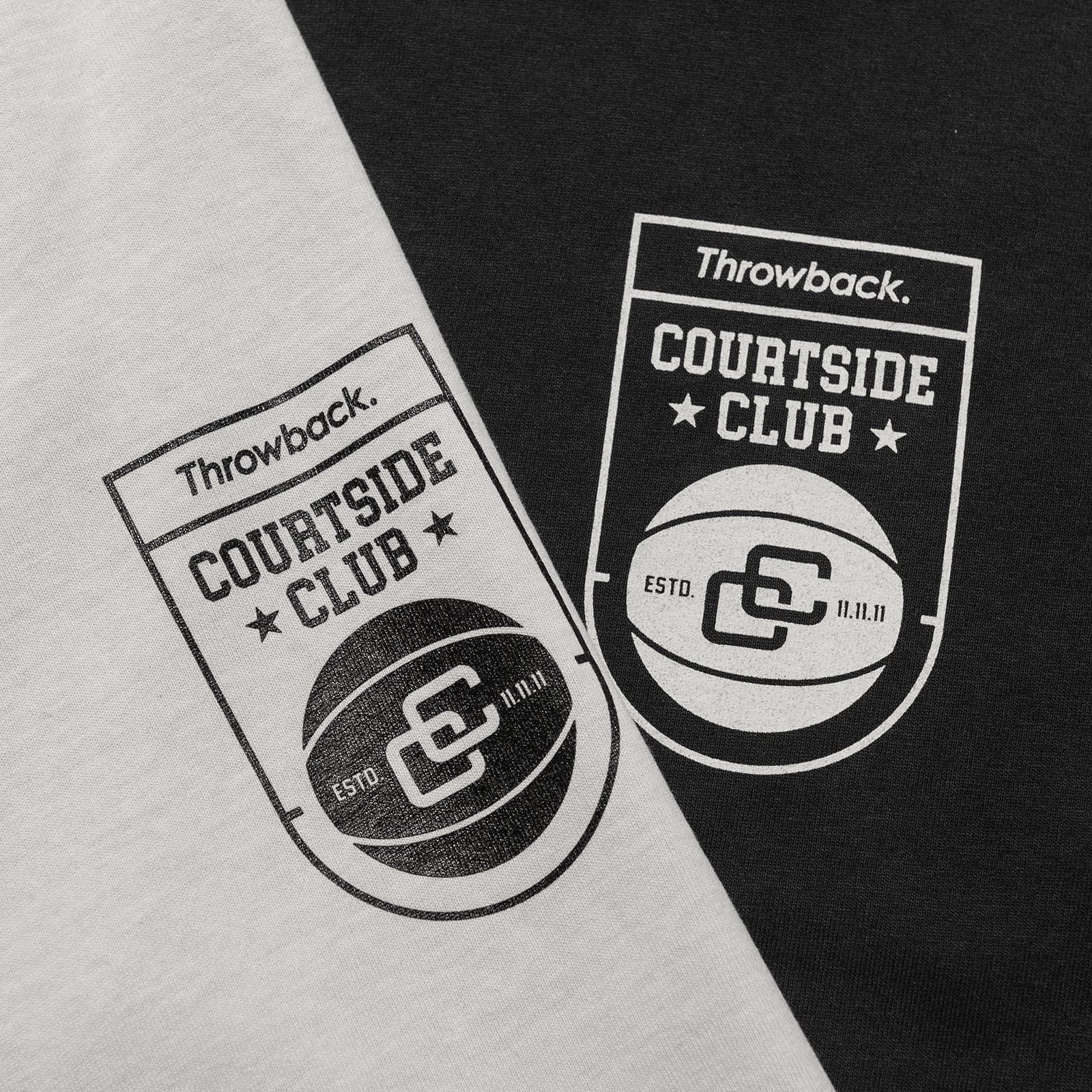 Courtside Club T-Shirt - Faded Bone - Image 5