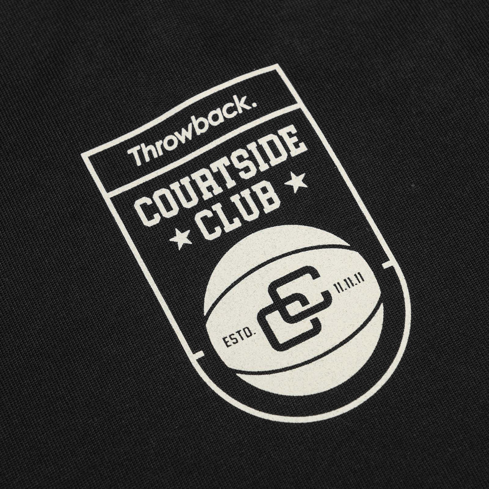 Courtside Club Tee - Faded Noir - Image 3
