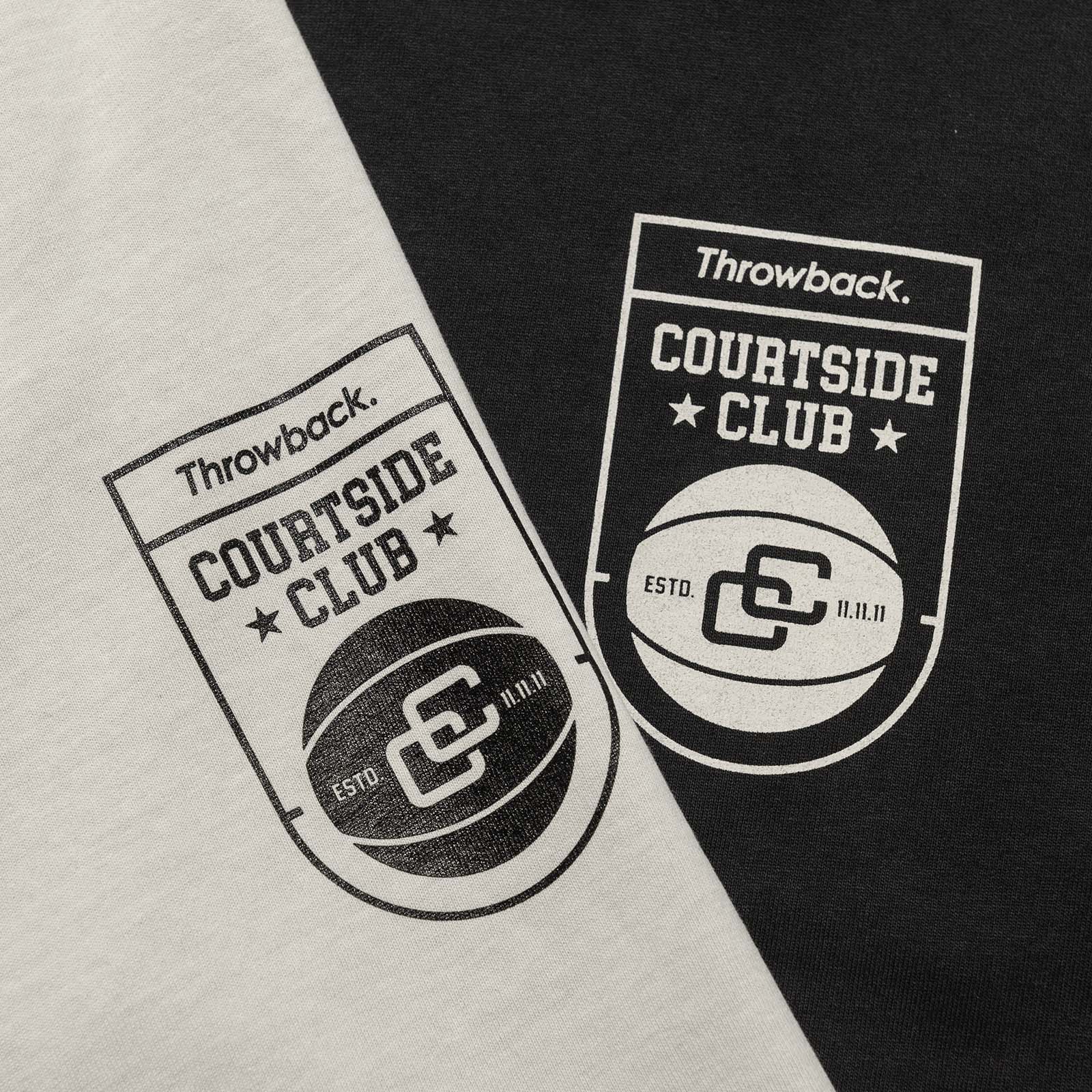 Courtside Club Tee - Faded Noir - Image 5