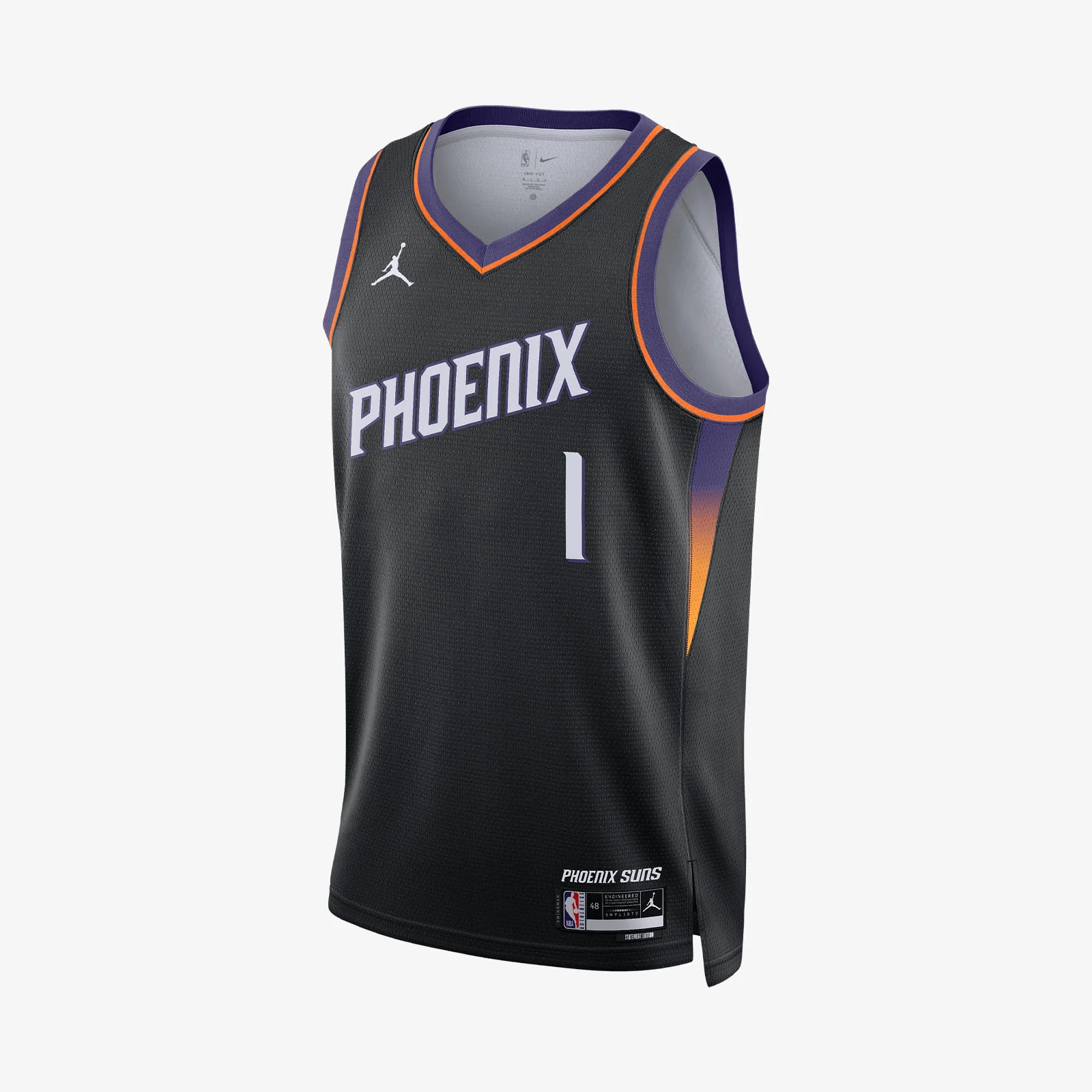 Devin Booker Phoenix Suns 2025/26 Statement Edition Swingman Jersey - Black