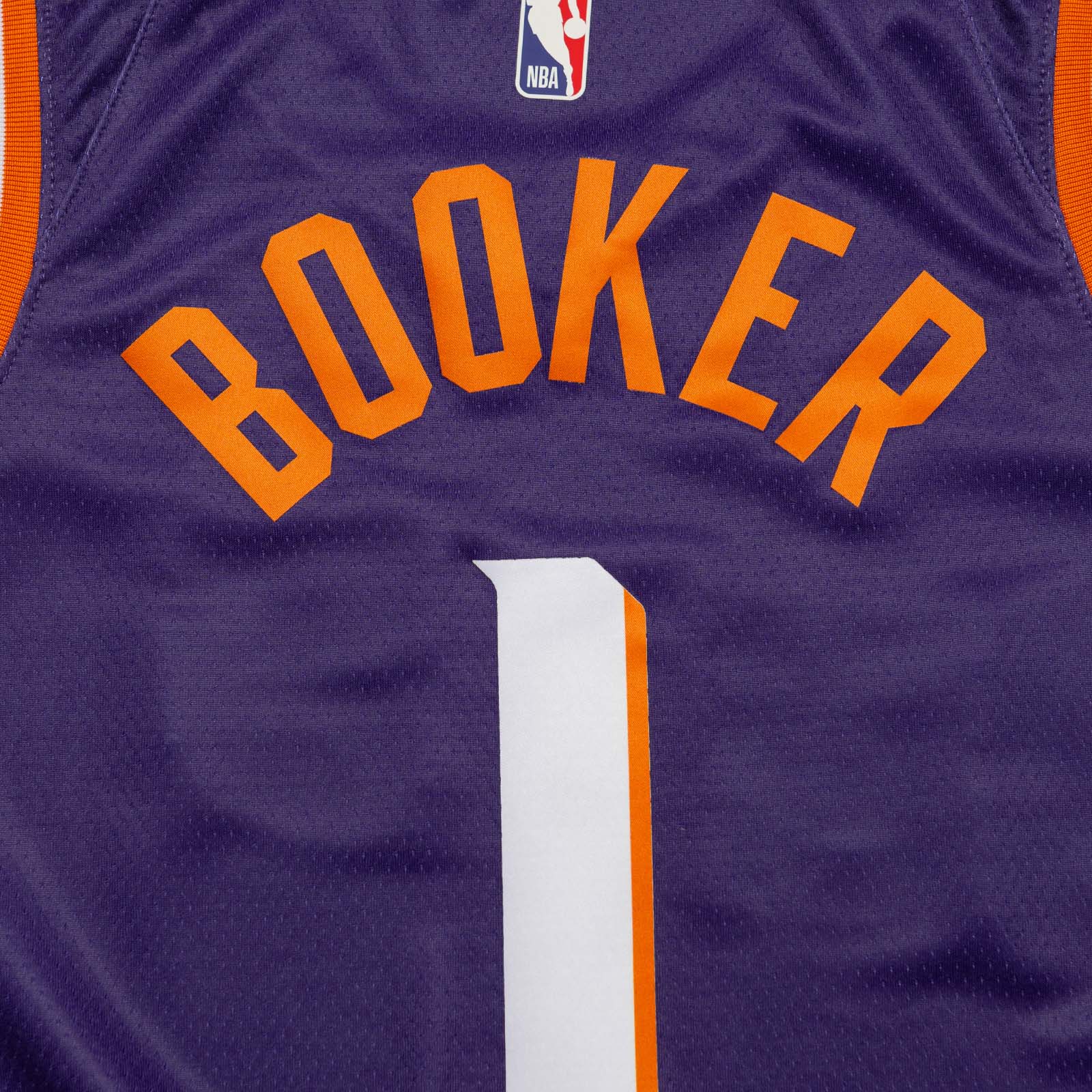Devin Booker Phoenix Suns Icon Edition Swingman Jersey - Purple - Image 8