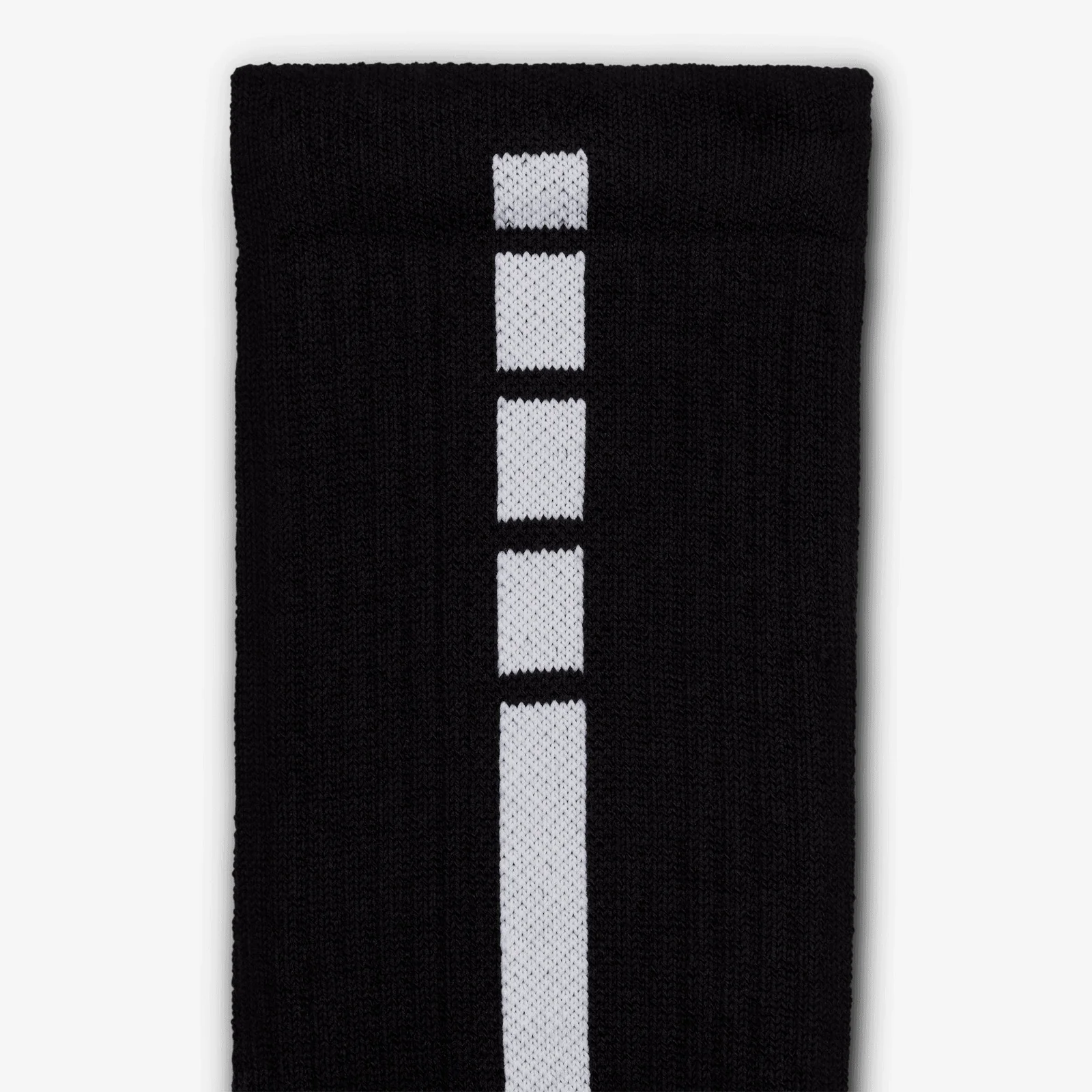 Elite 2.0 Crew Socks (1 Pair) - Black/White - Image 5