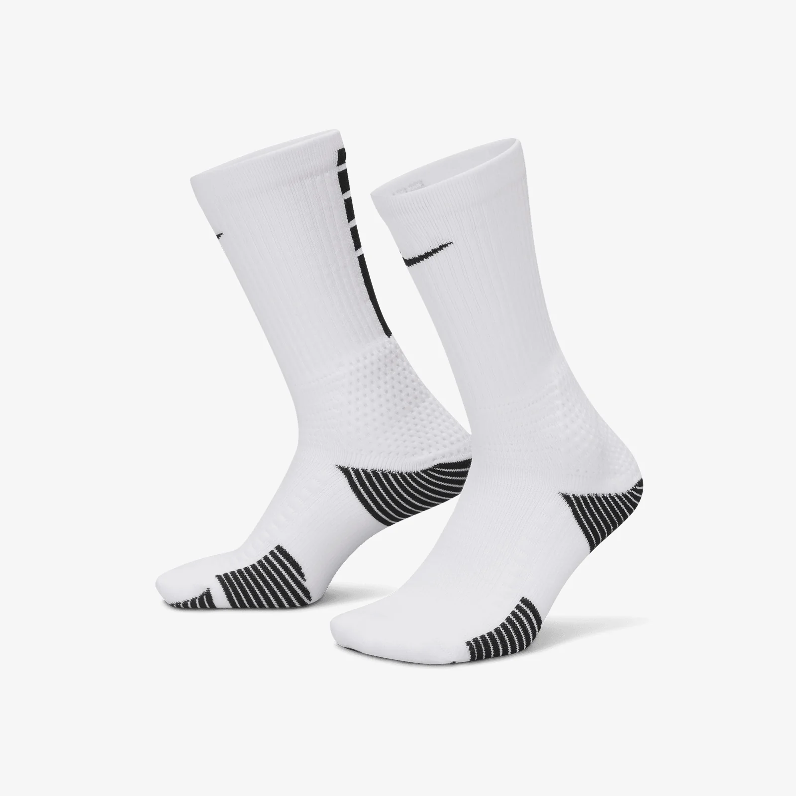 Elite 2.0 Crew Socks (1 Pair) - White/Black