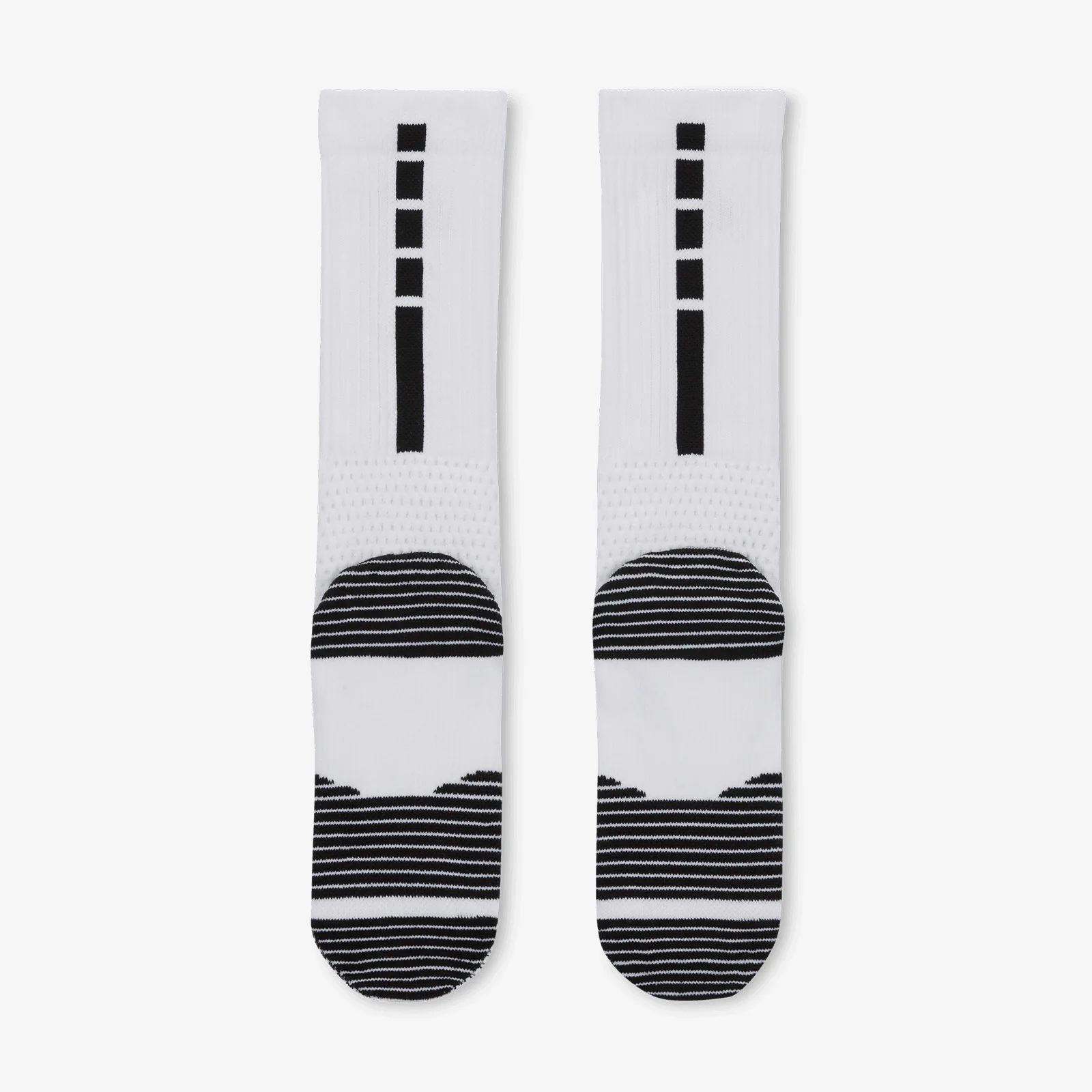 Elite 2.0 Crew Socks (1 Pair) - White/Black - Image 3