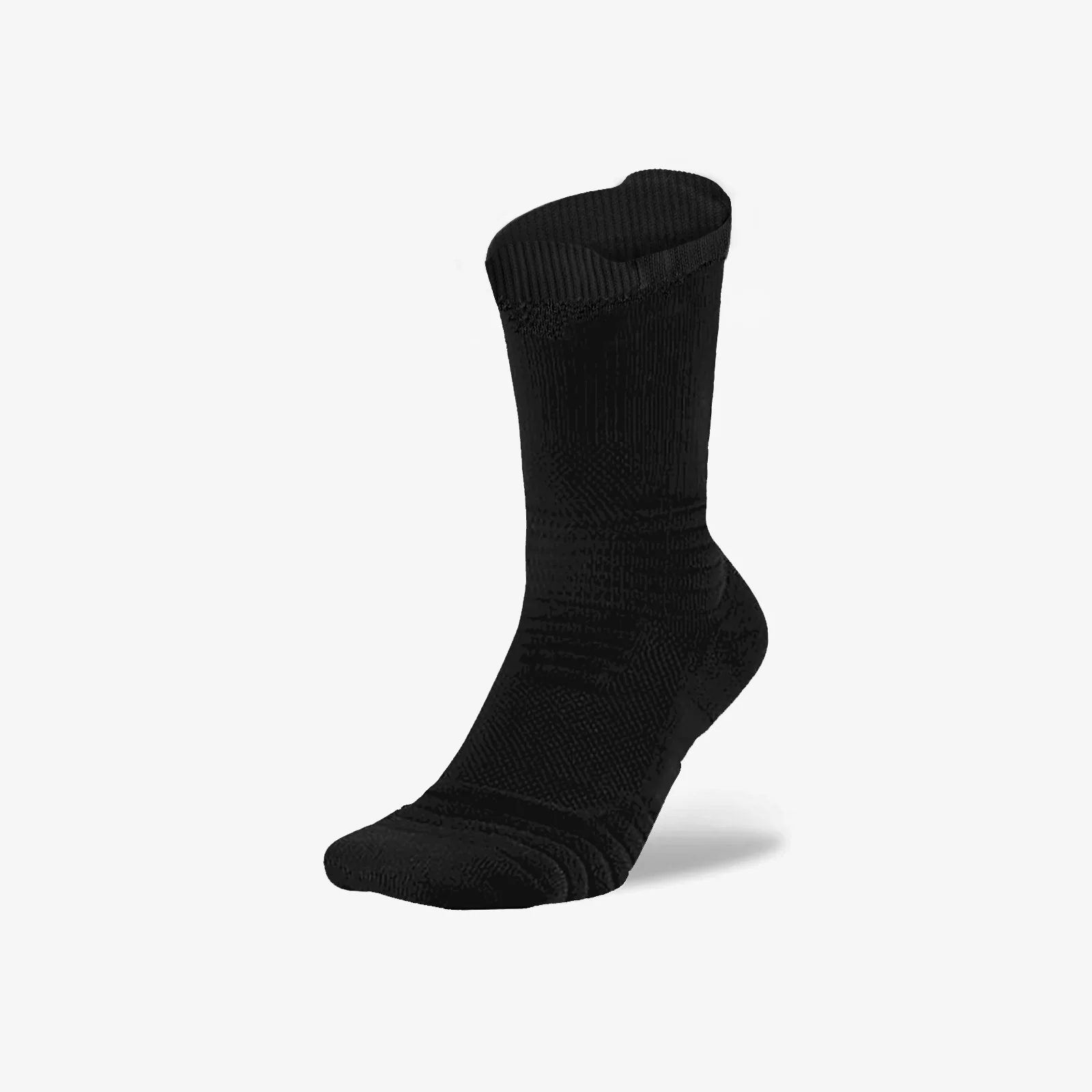 Elite Performance Crew Socks - Black/Royal - Image 2