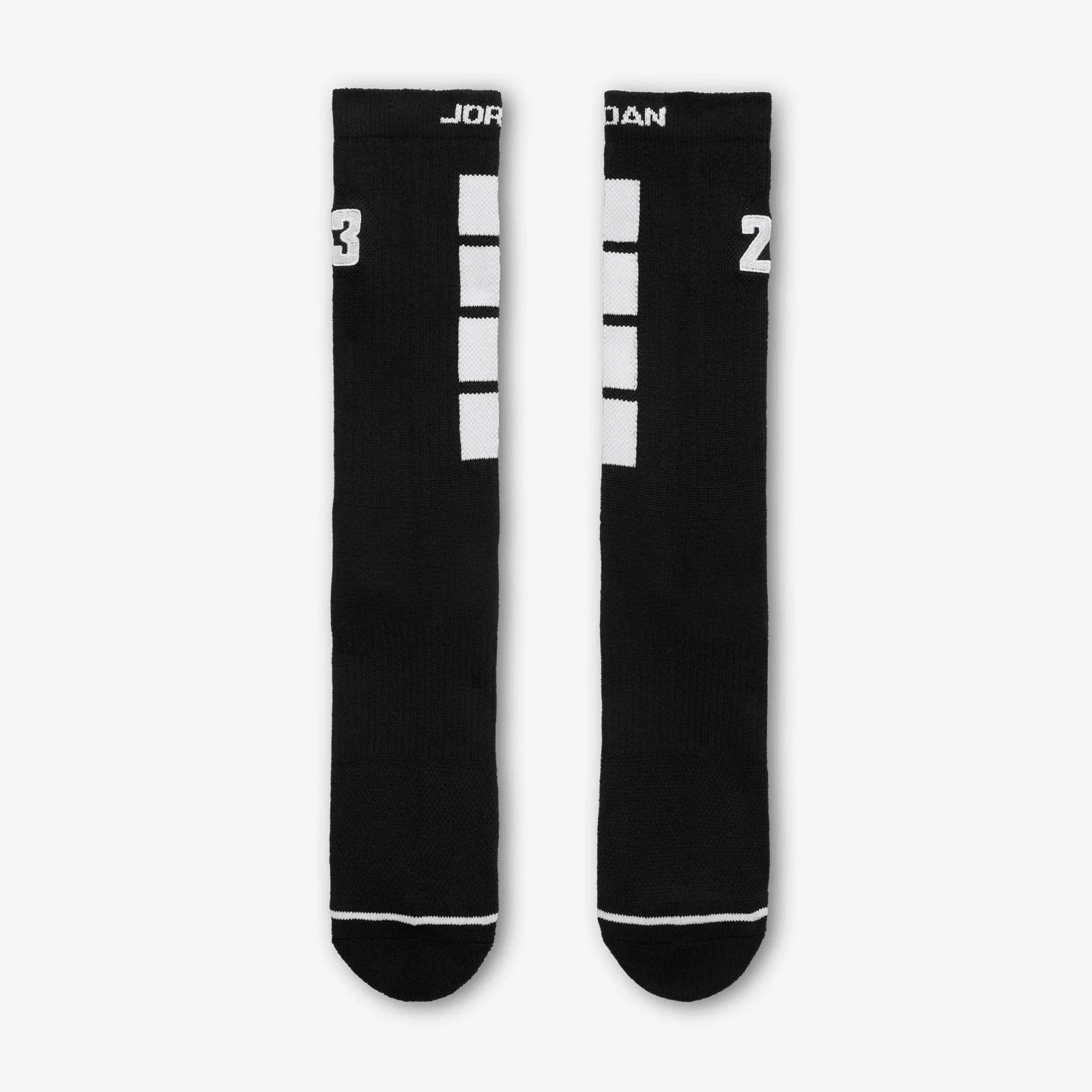 Everyday 23 Crew Socks (1 Pairs) - Black/White - Image 3