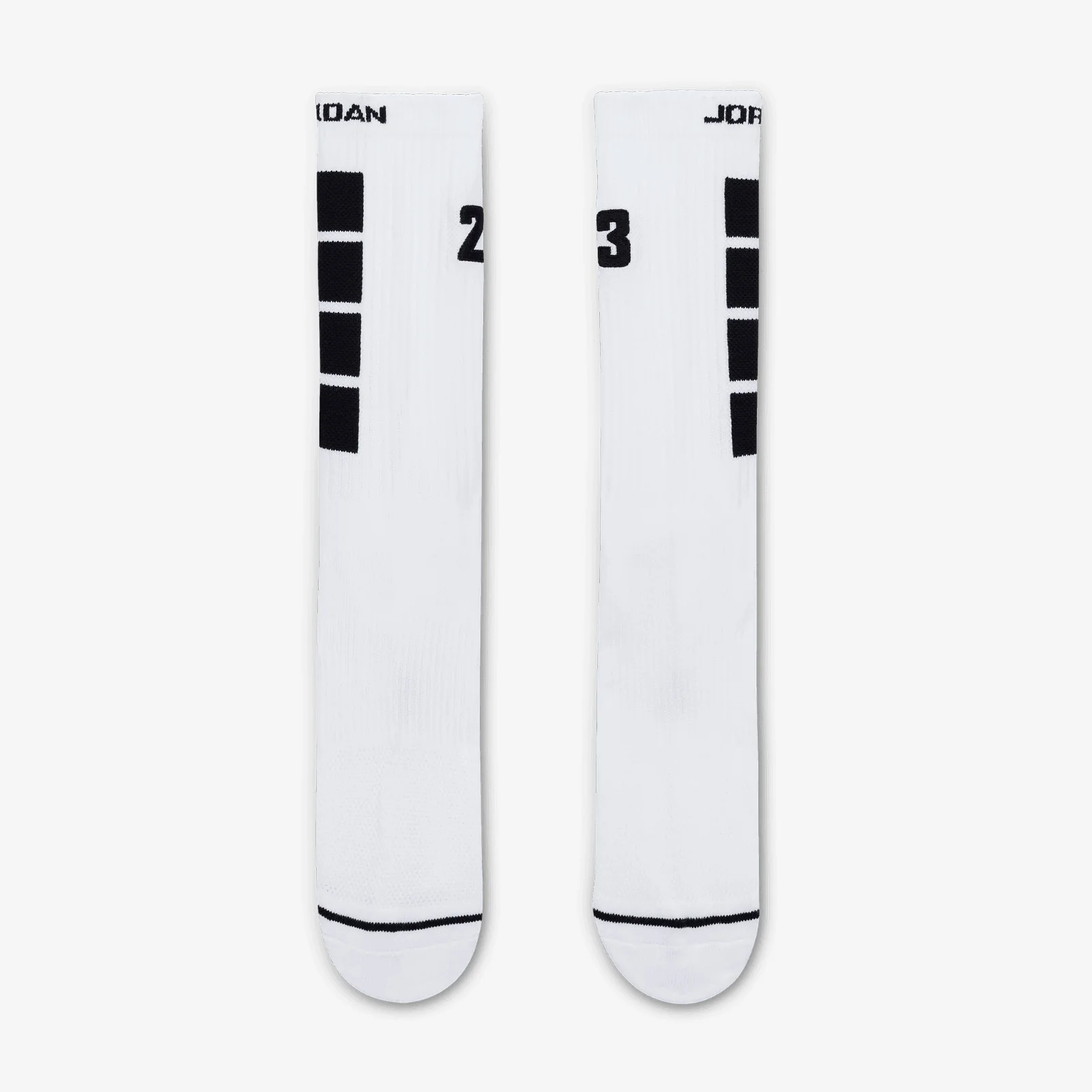 Everyday 23 Crew Socks (1 Pairs) - White/Black - Image 3