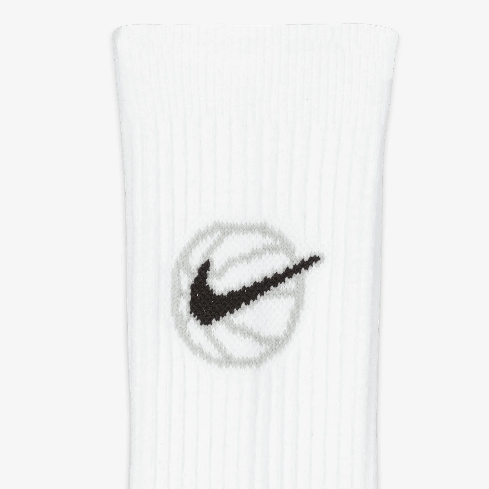 Everyday Crew Dri-FIT Socks (3 Pair) - White/Black - Image 5