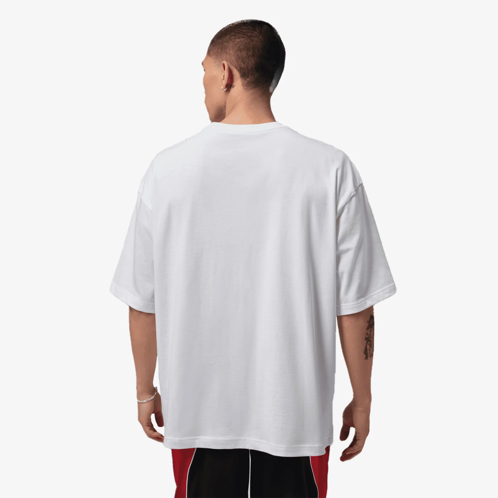 Flight Oversized Graphic T-Shirt - White - Image 2