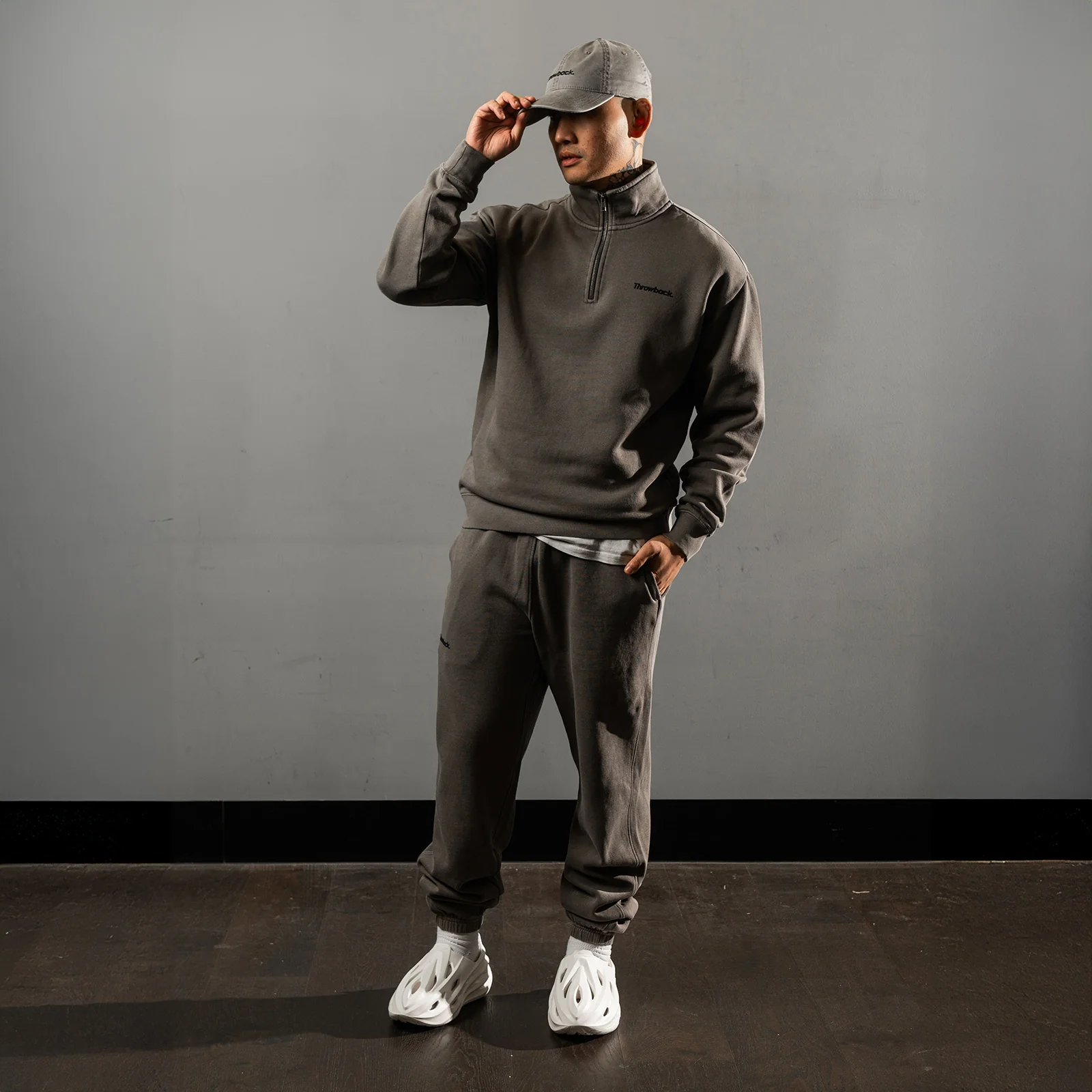 Fundamentals Fleece Pants - Faded Grey - Image 7
