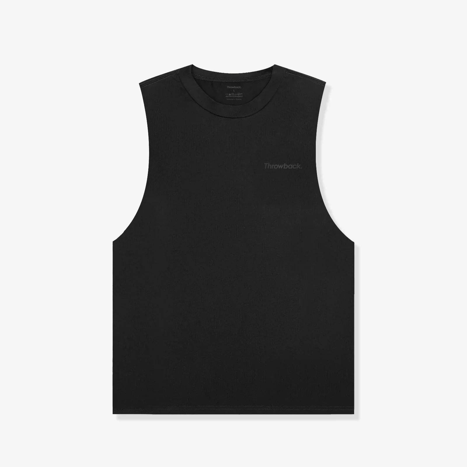 Fundamentals Tank - Faded Noir