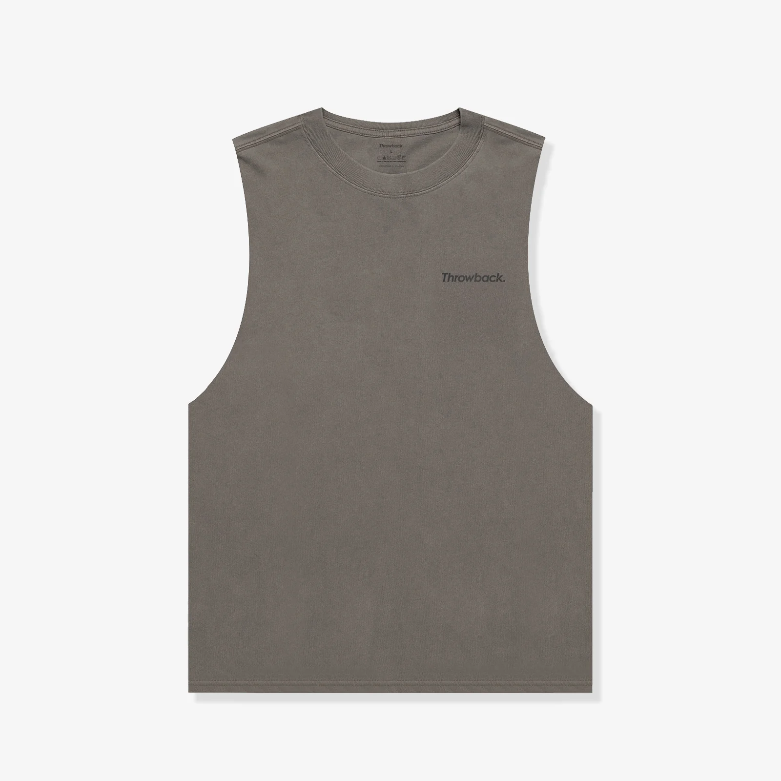 Fundamentals Tank - Faded Grey