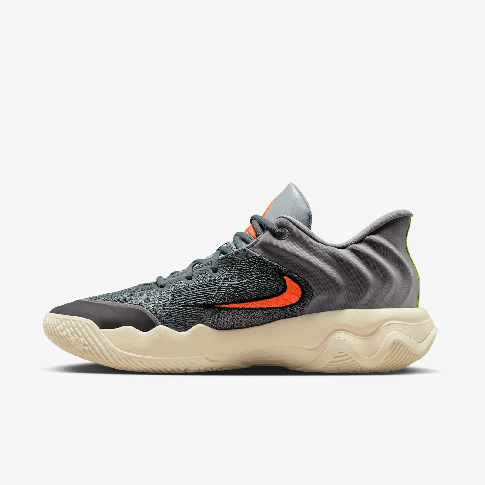 Giannis Immortality 4 - Cool Grey/ Total Crimson - Volt
