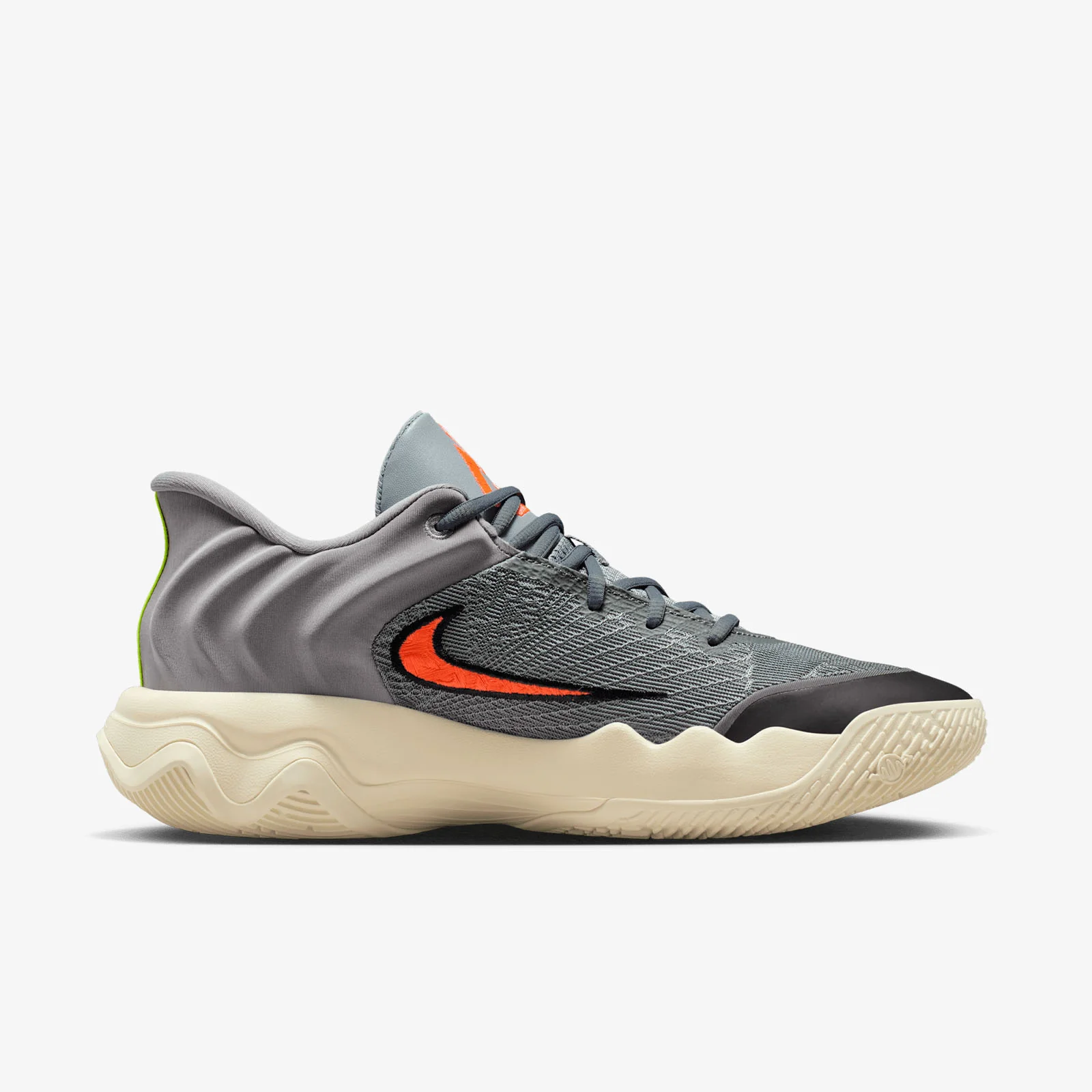 Giannis Immortality 4 - Cool Grey/ Total Crimson - Volt - Image 2