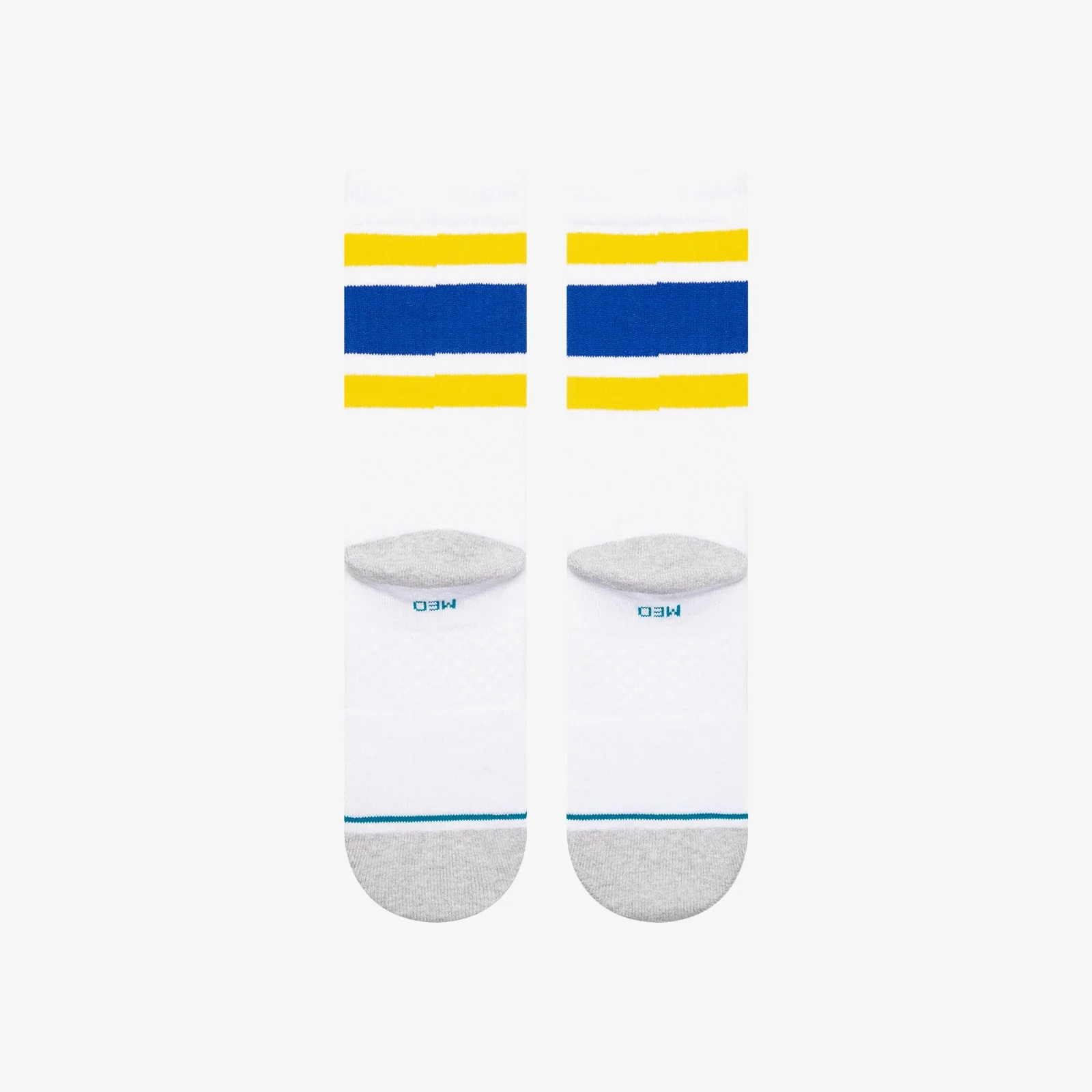 Golden State Warriors Tube Crew Socks - White - Image 3