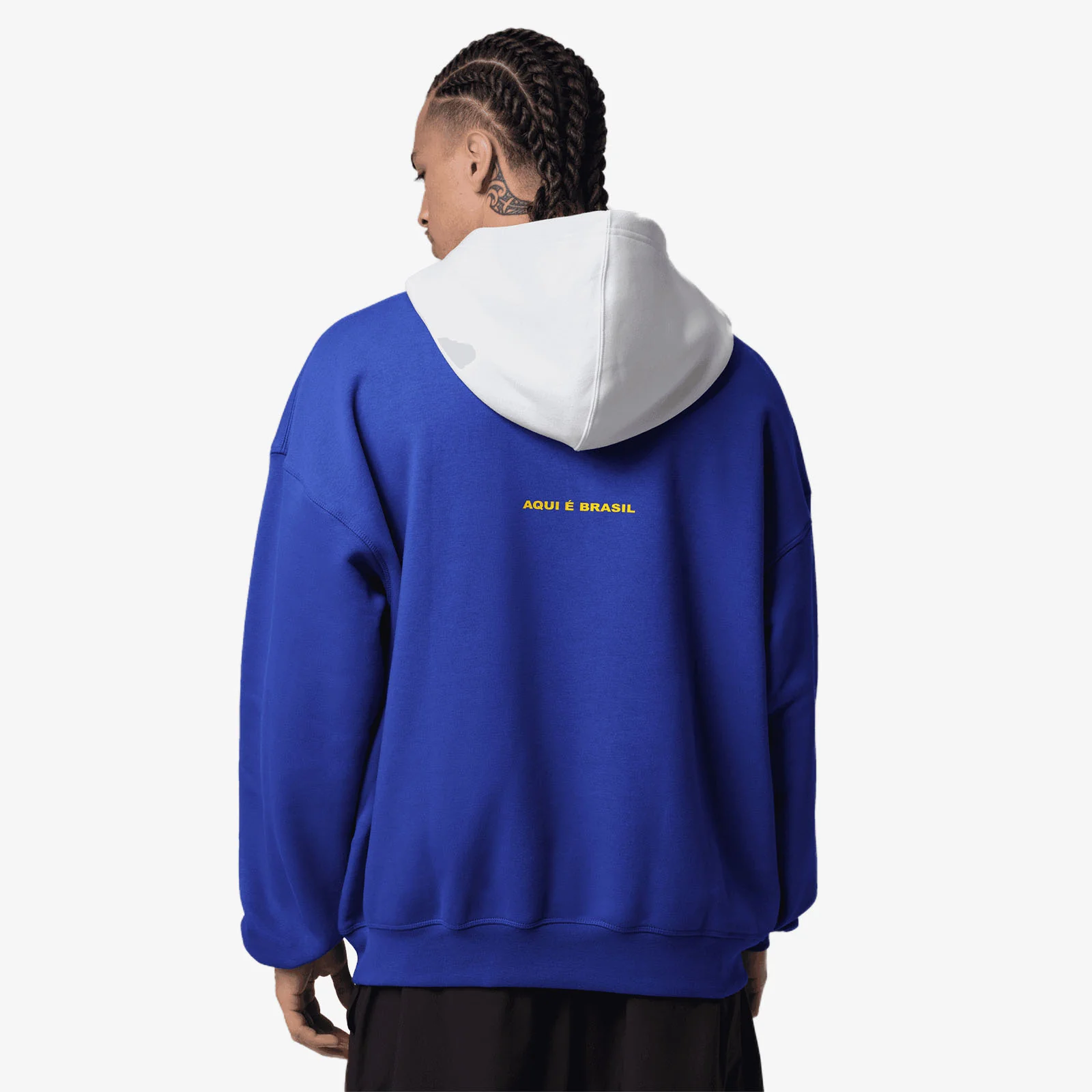 Jordan Brazil Brooklyn Fleece Hoodie - Old Royal - Image 2
